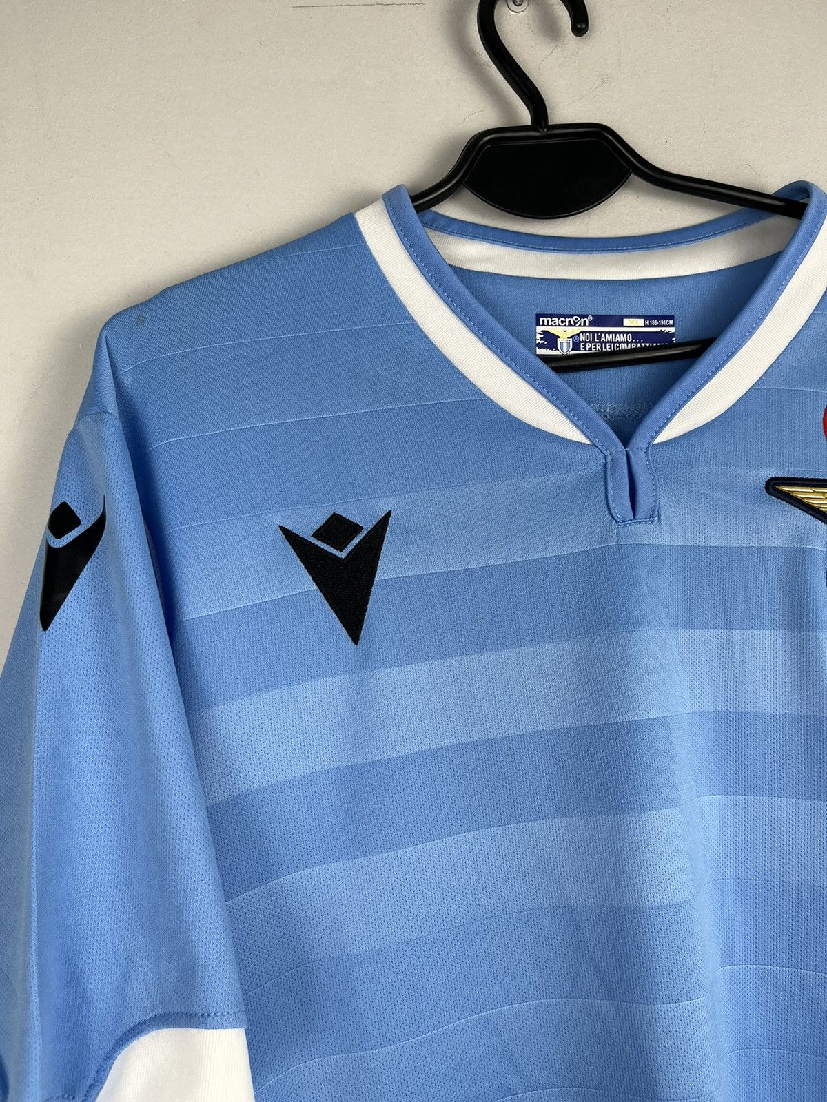 Macron SS Lazio macron 2019/2020 home Jersey Size US XL / EU 56 / 4 - 3 Thumbnail