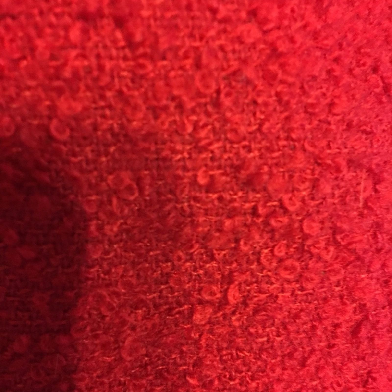 Designer Charter Club red textured wool blend jacket 10 Size L / US 10 / IT 46 - 5 Thumbnail