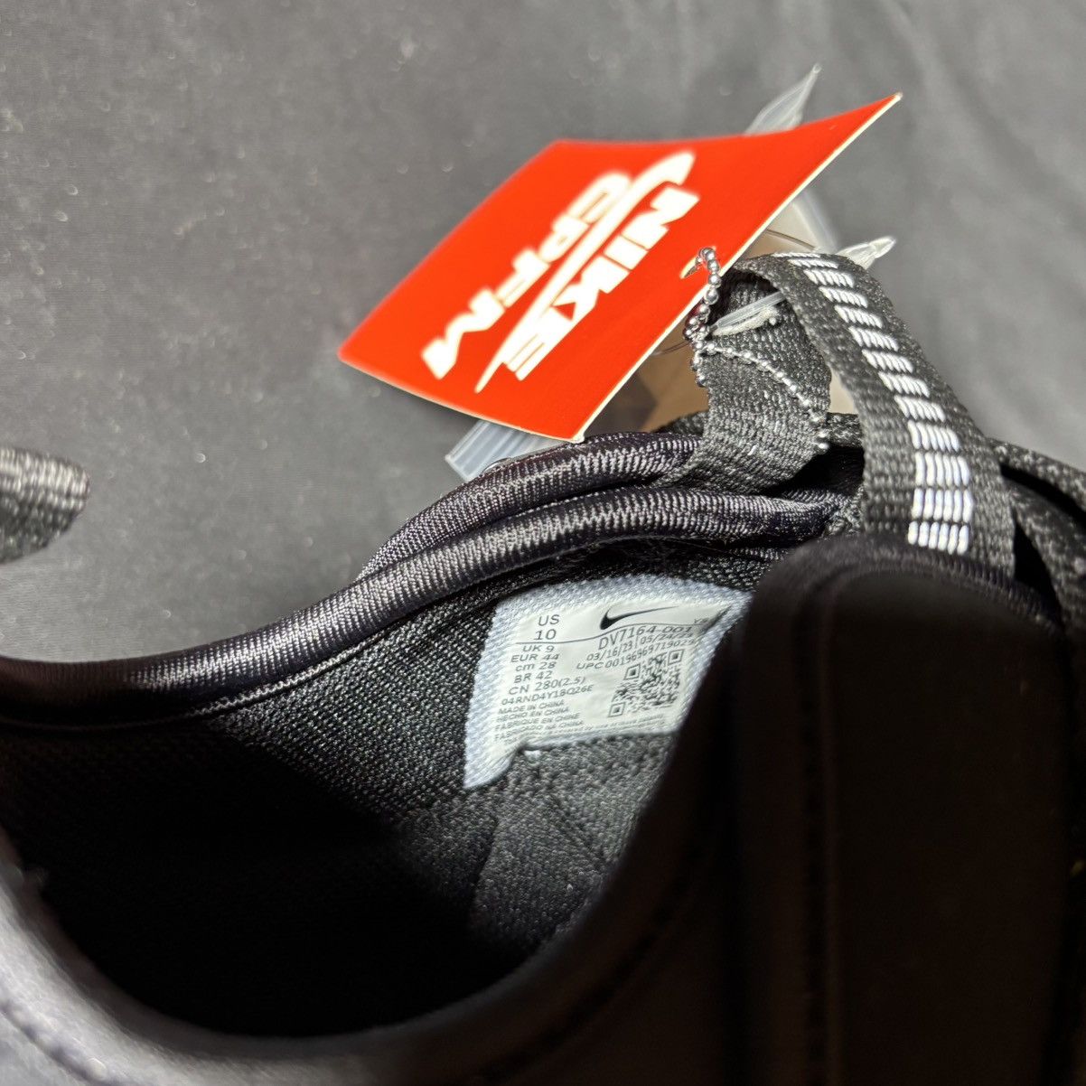 Cactus Plant Flea Market × Nike NIKE CPFM AIR FLEA 2 BLACK SIZE 10 Size US 10 / EU 43 - 5 Thumbnail