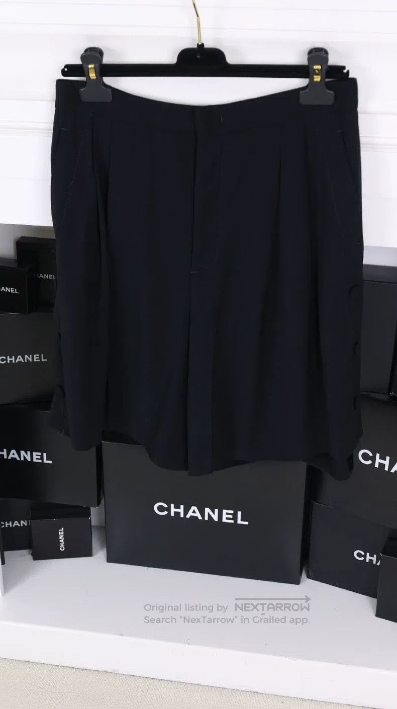 Other Valentino Black side button shorts Size 28" / US 6 / IT 42 - 5 Thumbnail
