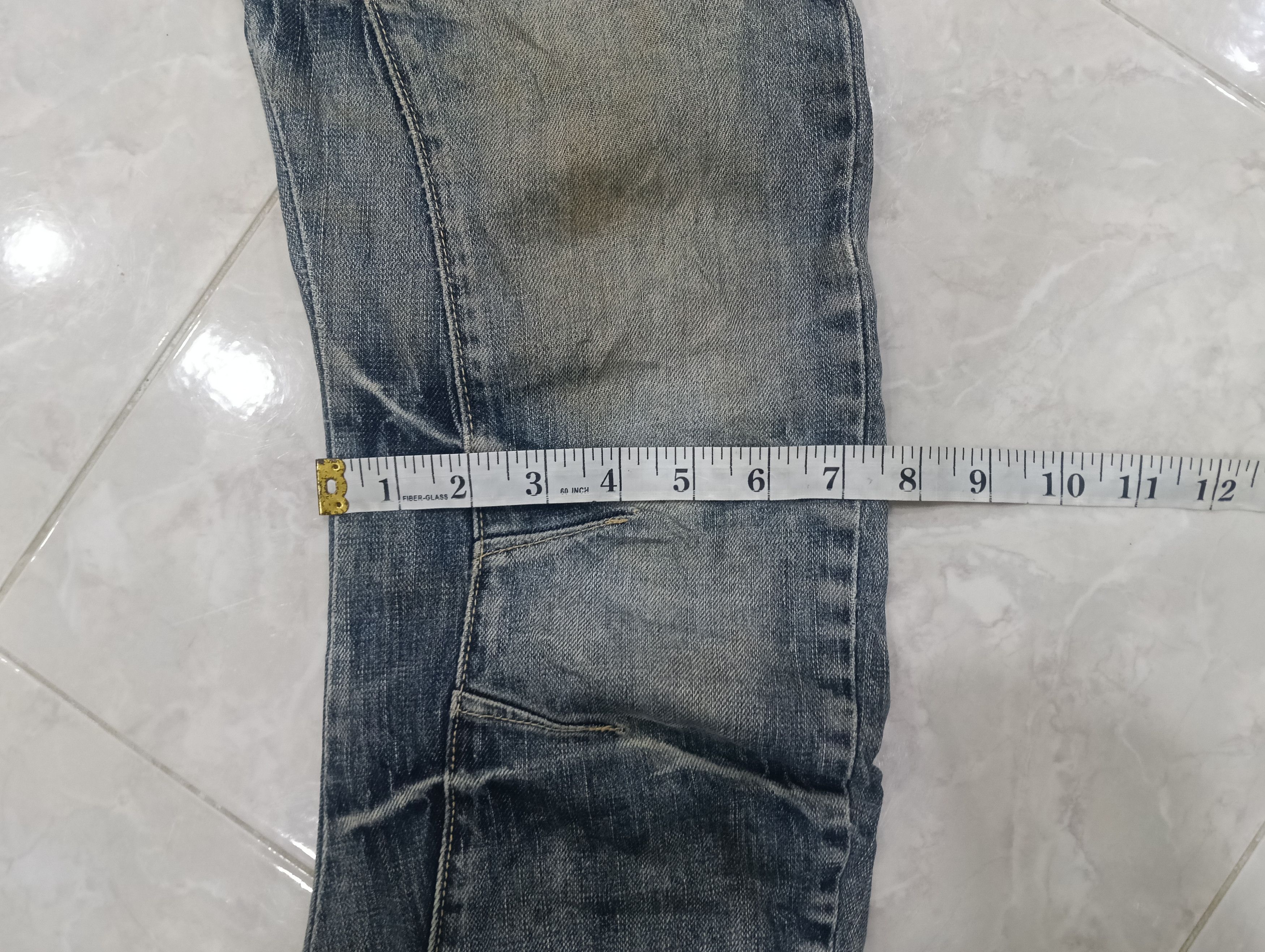 If Six Was Nine Ppfm Japan Brand Curve Jeans Size US 33 - 24 Thumbnail