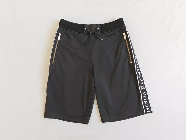 Givenchy SizeS Casual Shorts with Side Stripe Embroidery Lo