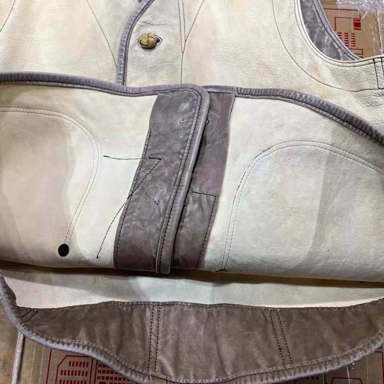 RRL Ralph Lauren RRL Ralph Lauren Make old tassel leather vest Size US M / EU 48-50 / 2 - 6 Thumbnail