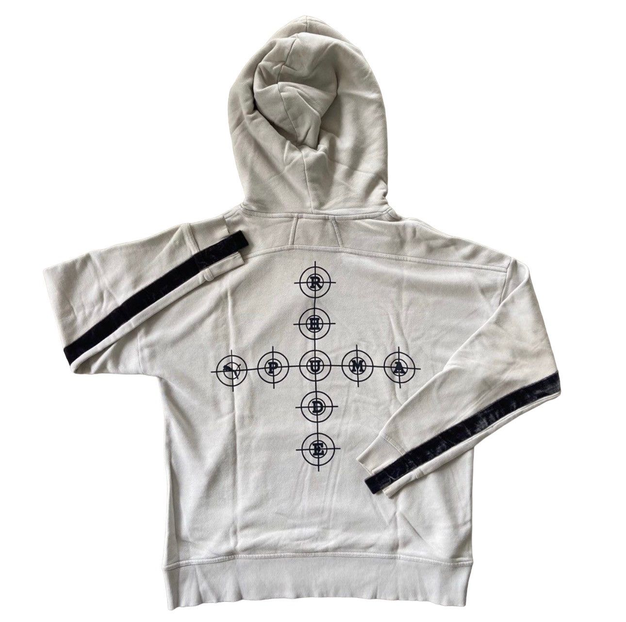 image of Puma Backhit Hoodie in Cream, Men's (Size Small)