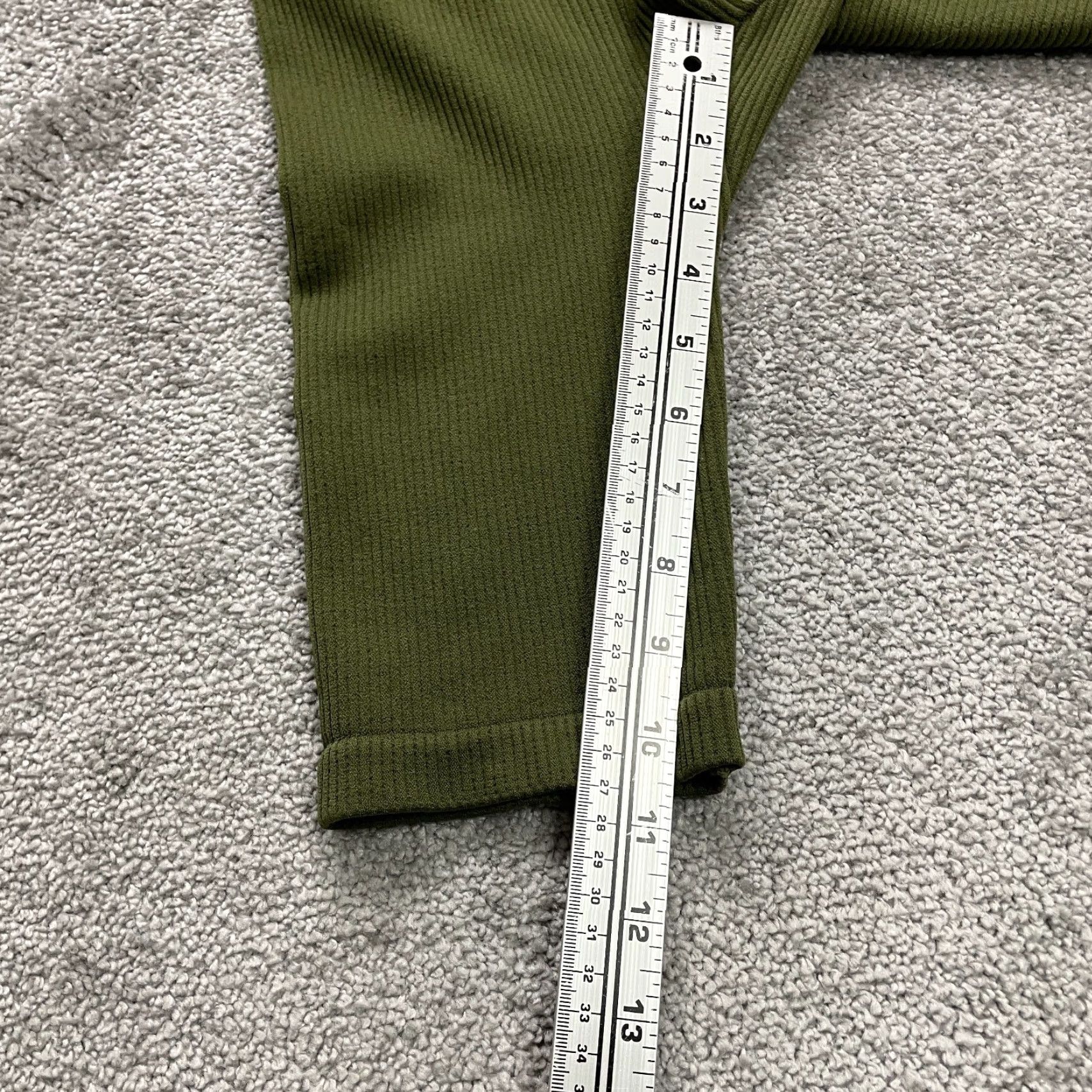 Vintage Cotton Candy Compression Cycling Shorts Women Juniors S/M Green Knit Active 22x10 90s Designer Athleisure Mens Womens? Size 28" / US 6 / IT 42 - 5 Thumbnail