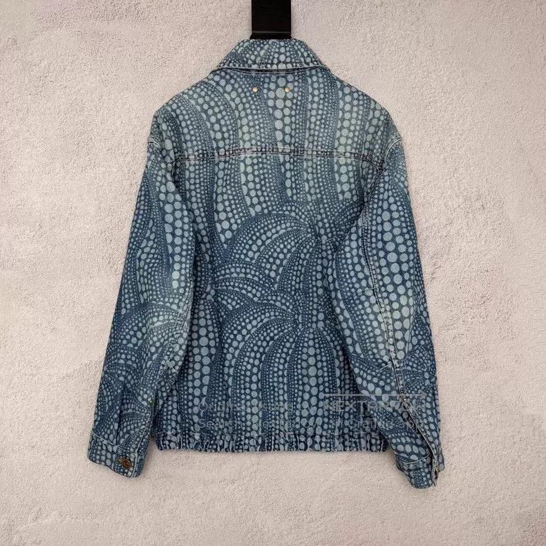 Louis Vuitton Louis Vuitton Yayoi Kusama Pumpkin denim Jacket Size US S / EU 44-46 / 1 - 2 Thumbnail