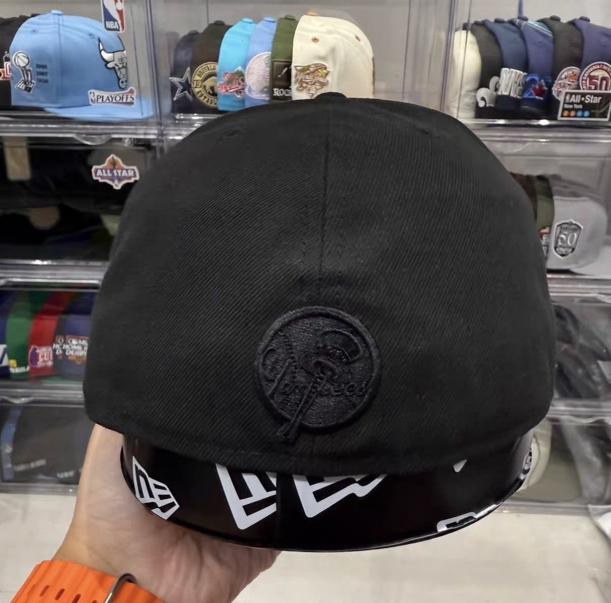 New Era New Era MLB New York Yankees Flat Brim Baseball Cap J32 Size ONE SIZE - 3 Thumbnail