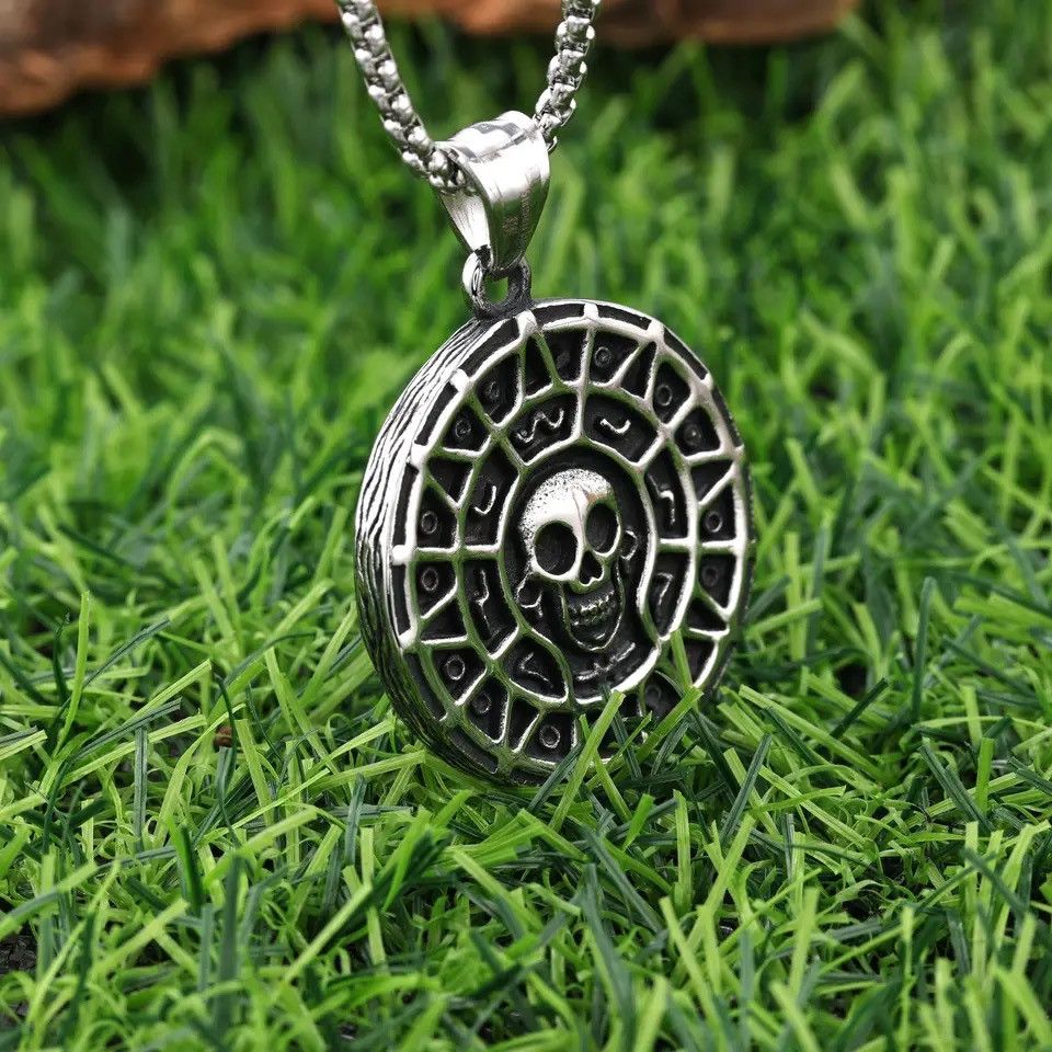 Jewelry Skull Pendant Necklace Size ONE SIZE - 2 Thumbnail
