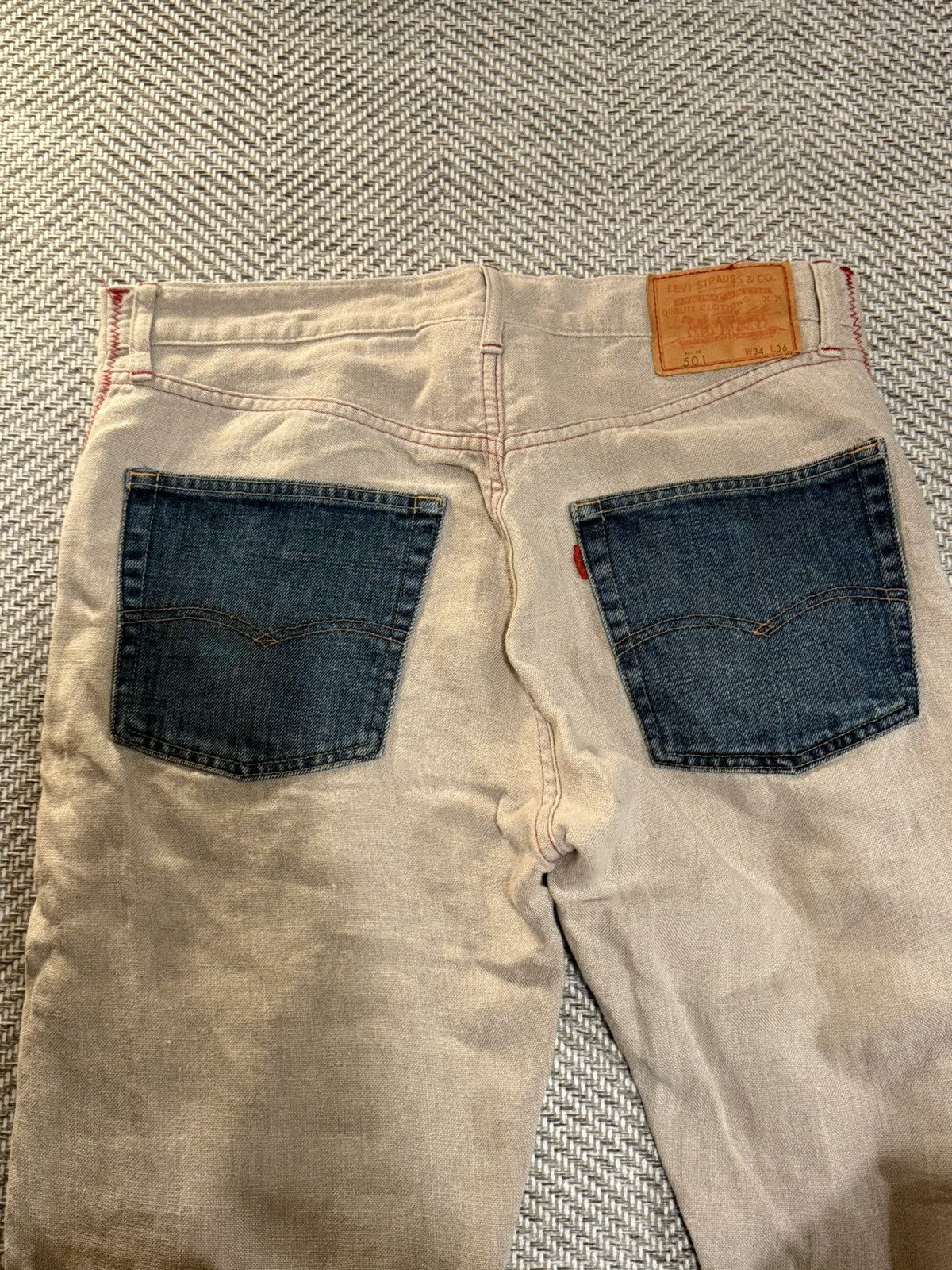 Junya Watanabe Levi’s × Junya Watanabe MAN Denim Pants Size US 32 / EU 48 - 8 Thumbnail