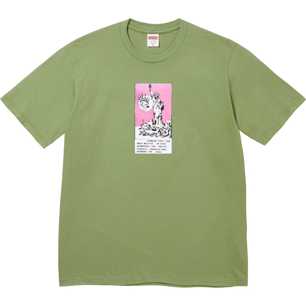 Supreme Supreme Liberty Tee Size US XL / EU 56 / 4 - 1 Thumbnail