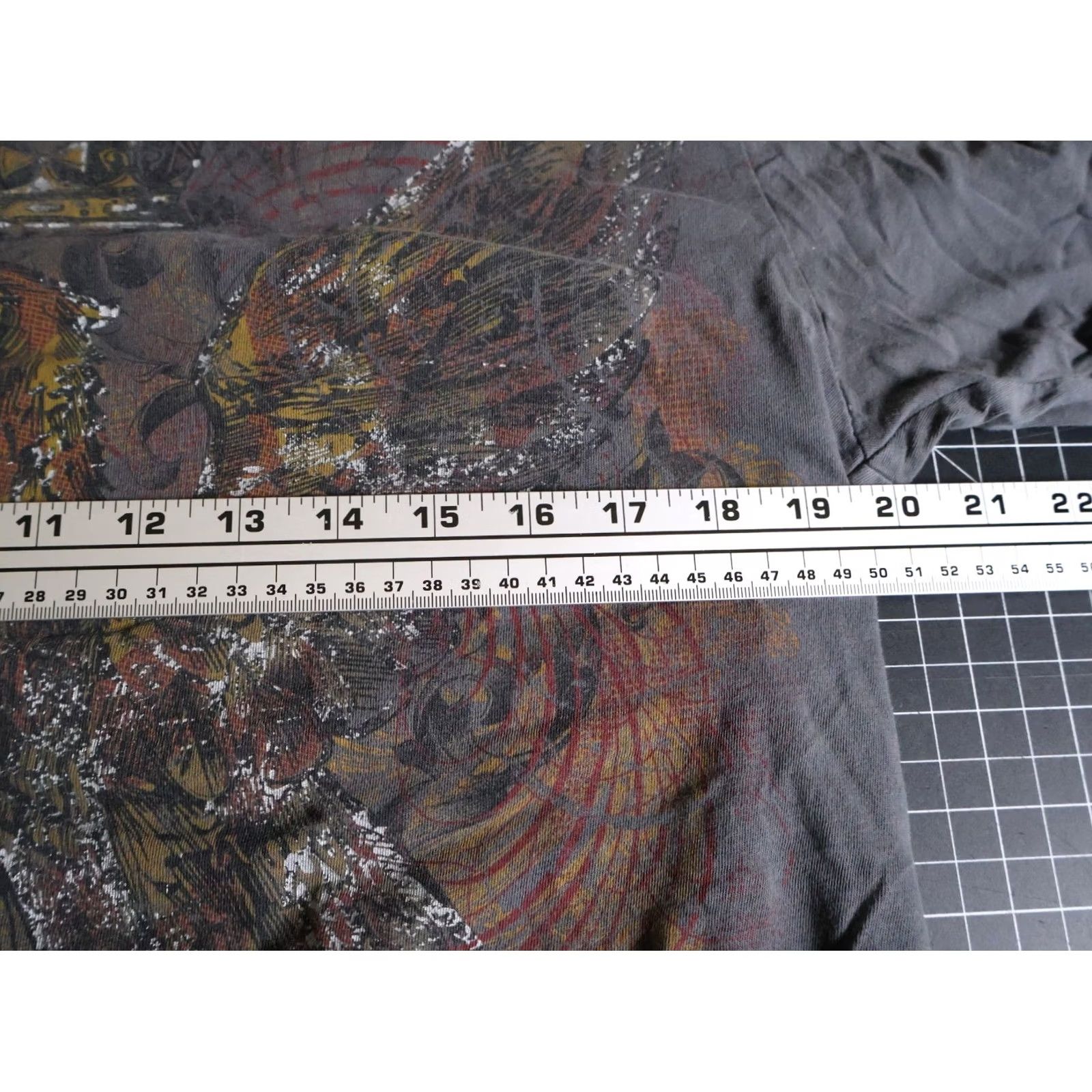 Etro VINTAGE Y2K Men's Medium Gray MMA Retro Tribal Wings Crown Graphic Print T-Shirt Size US M / EU 48-50 / 2 - 6 Thumbnail