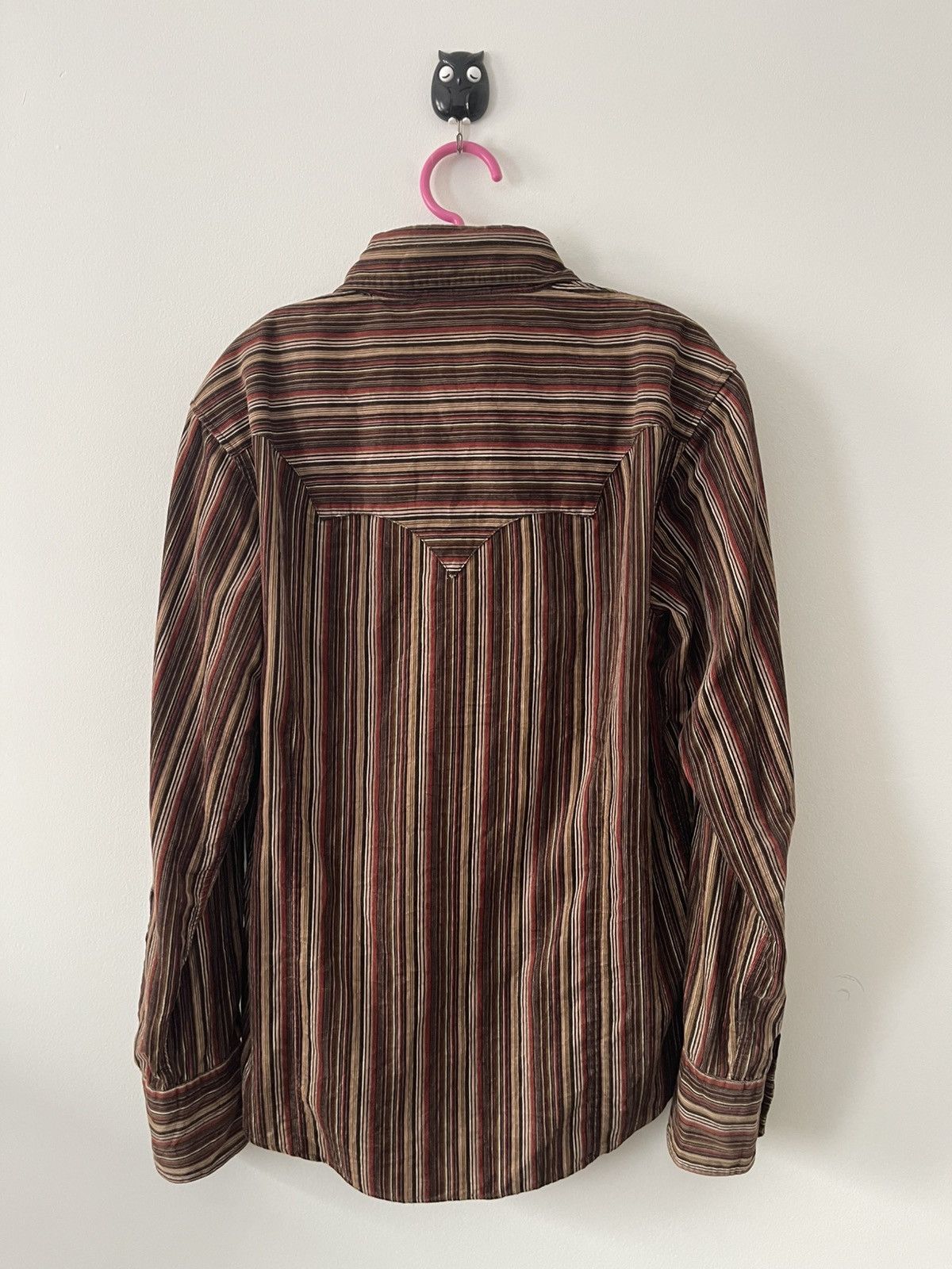 Katharine Hamnett London Rare Vintage HAMNETT Striped Western Style Button Up Size M / US 6-8 / IT 42-44 - 7 Thumbnail