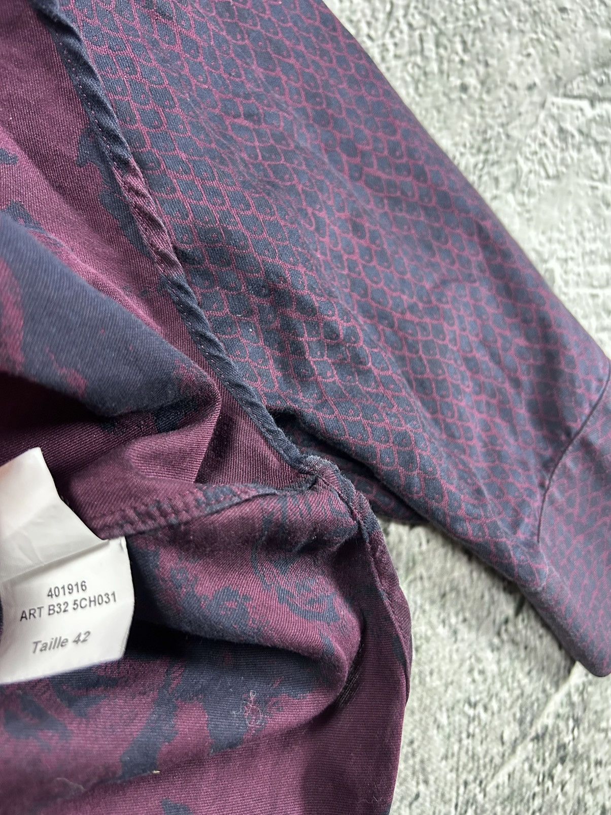 Kenzo Kenzo shirt purple button-up Size US M / EU 48-50 / 2 - 8 Thumbnail