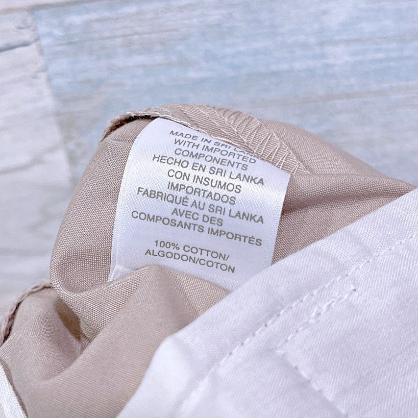 Other Liz Claiborne Audra Chino Pants Beige Straight Leg Womens 14 Size 36" / US 14 / IT 50 - 8 Thumbnail