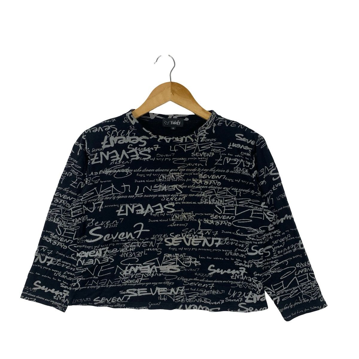 Vintage Vintage Y2K YIDOFY JAPAN SEVEN Lucky Number Over Print Tee Size M / US 6-8 / IT 42-44 - 4 Thumbnail