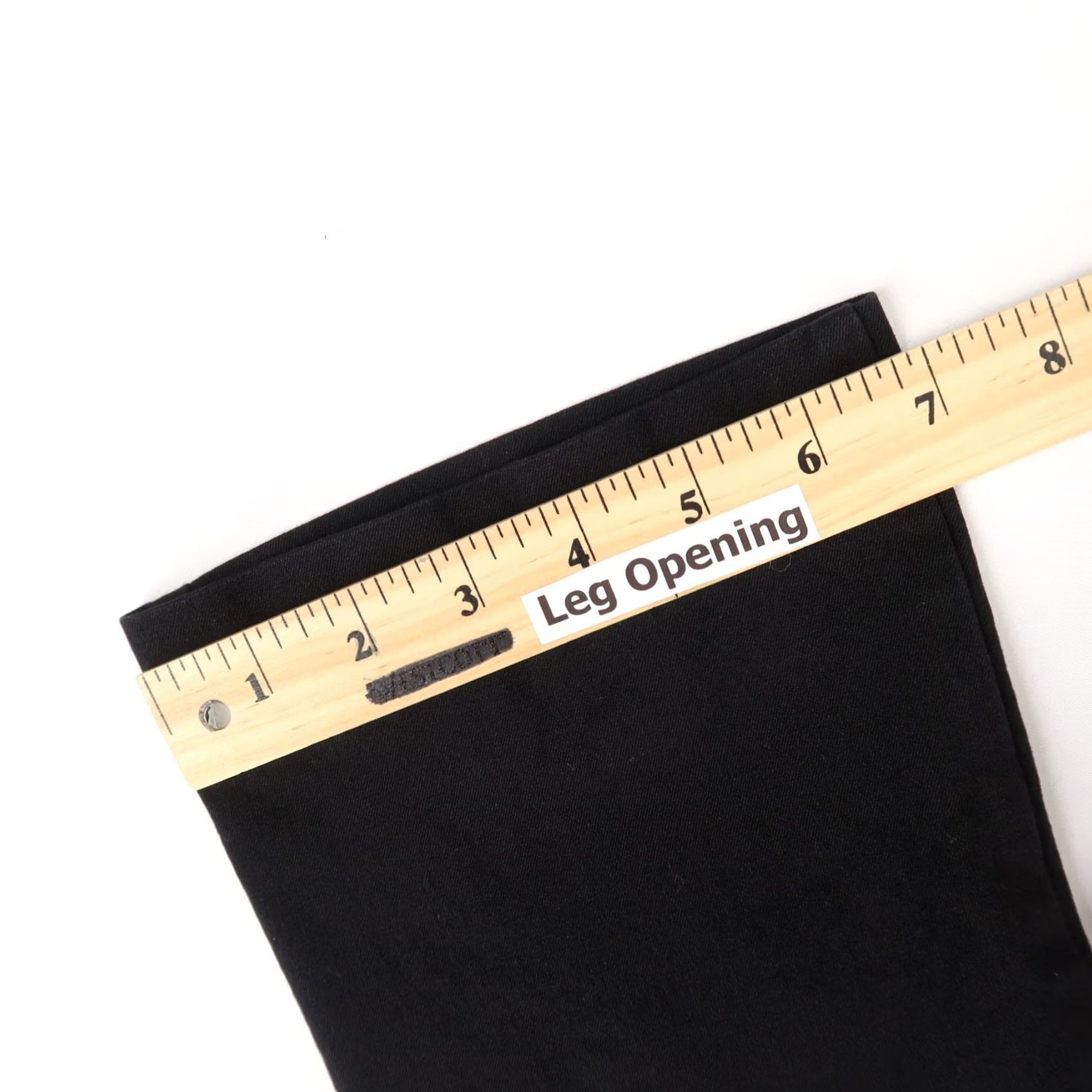 Vintage Maeve Pants Womens 2 Black The Essential Slim Kick Flare High Rise Stretch Size 26" / US 2 / IT 38 - 7 Thumbnail
