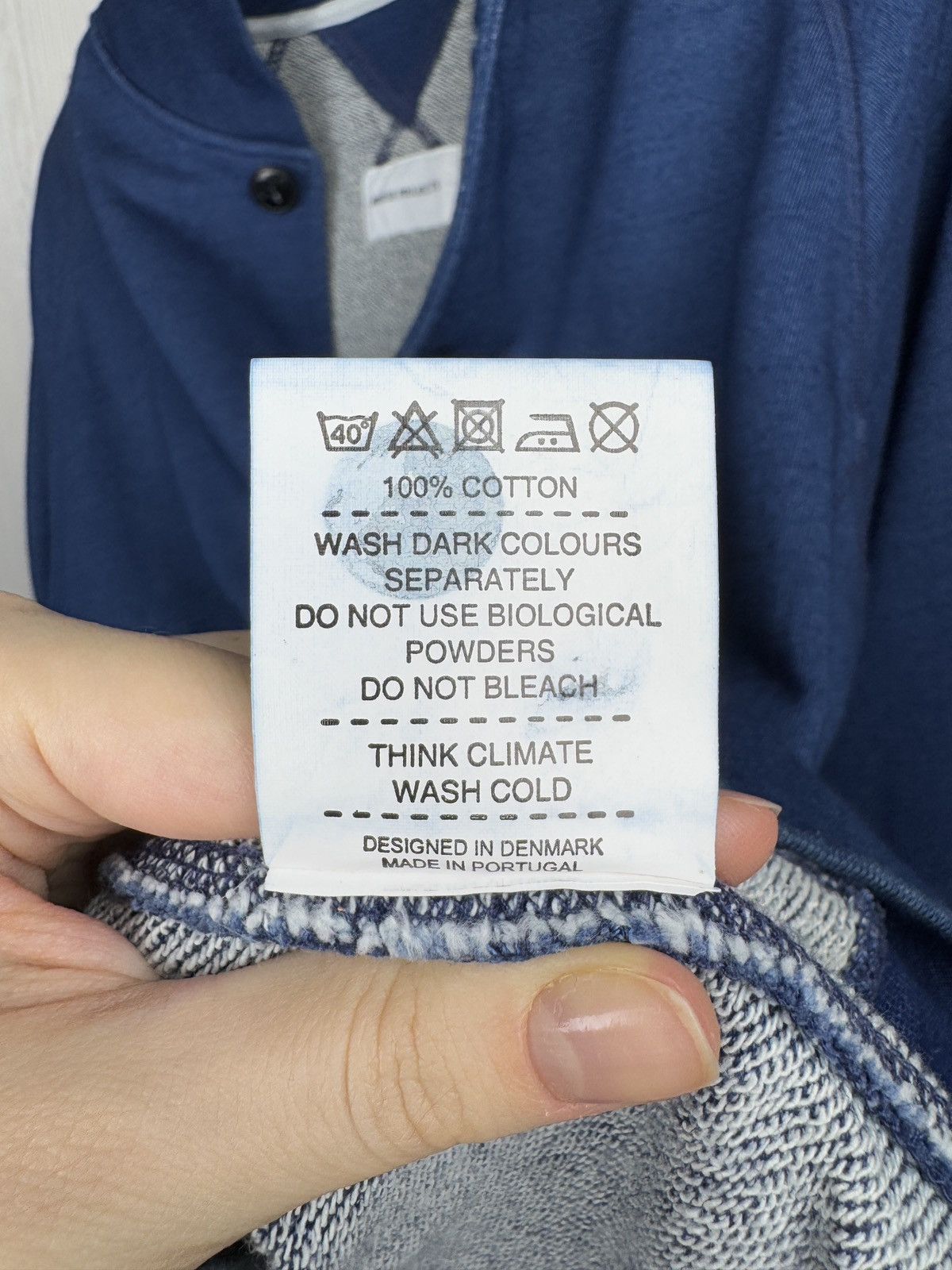 Norse Projects Norse Projects vintage blue cotton cardigan bomber jacket Size US S / EU 44-46 / 1 - 11 Thumbnail