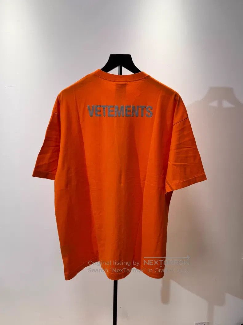 Vetements Vetements Orange Short-Sleeve T-Shirt Size S Size US S / EU 44-46 / 1 - 2 Thumbnail