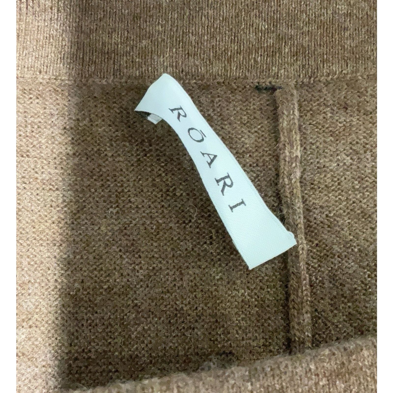 Other Roari Brown Cashmere Wool Pull On Maxi Ava Skirt Brown L Size 30" / US 8 / IT 44 - 4 Thumbnail