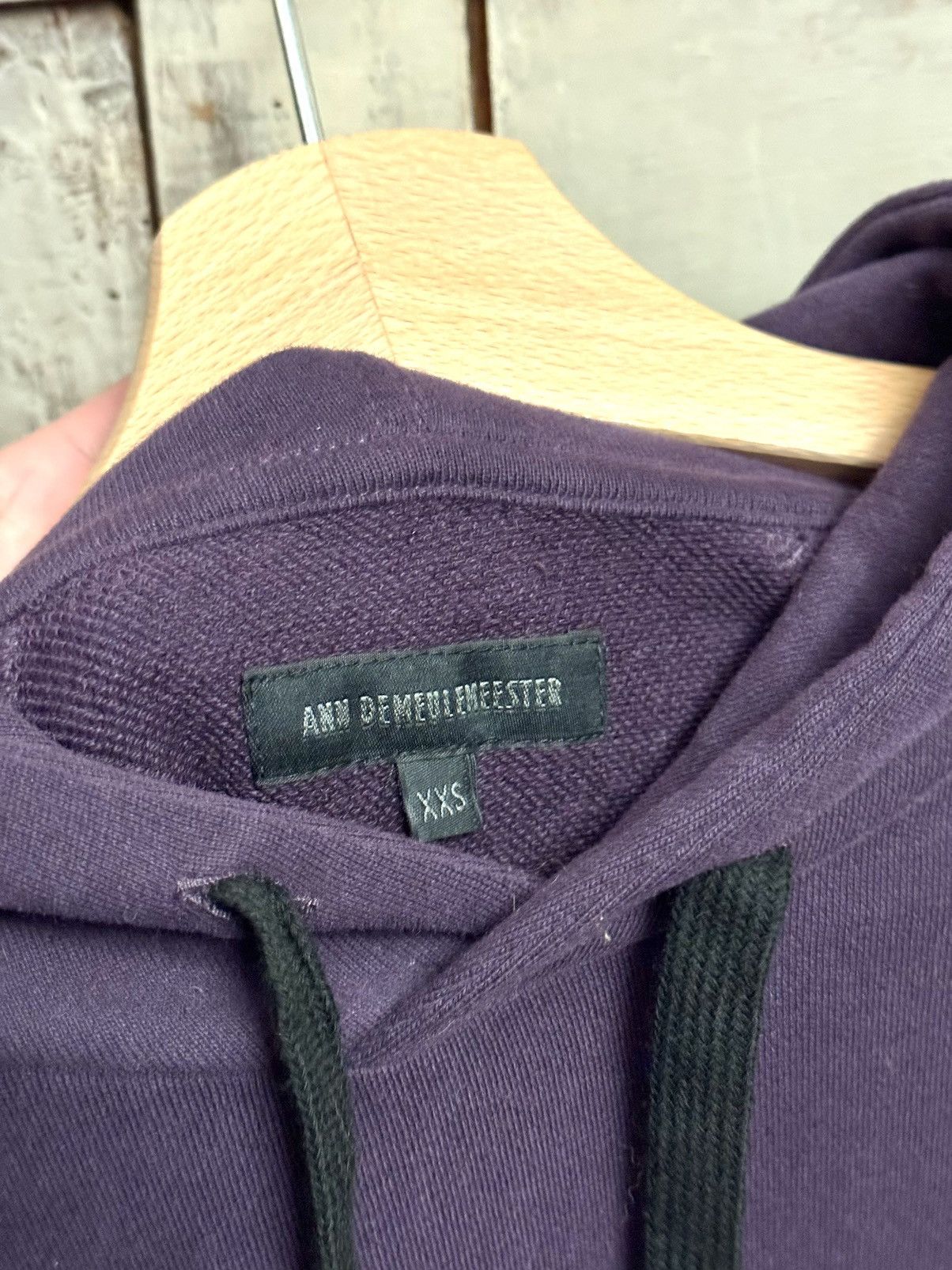 Ann Demeulemeester Ann Demeulemeester purple sweatshirt XXS men Size US XXS / EU 40 - 2 Thumbnail