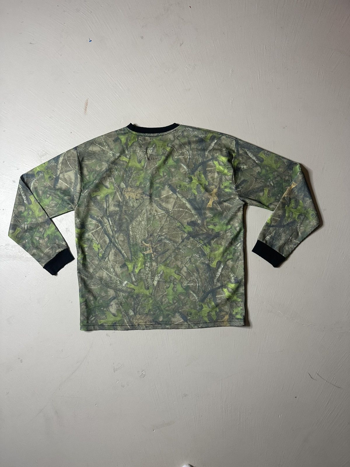 Vintage Vintage Camouflage Thermal Long Sleeve Size US XL / EU 56 / 4 - 7 Thumbnail
