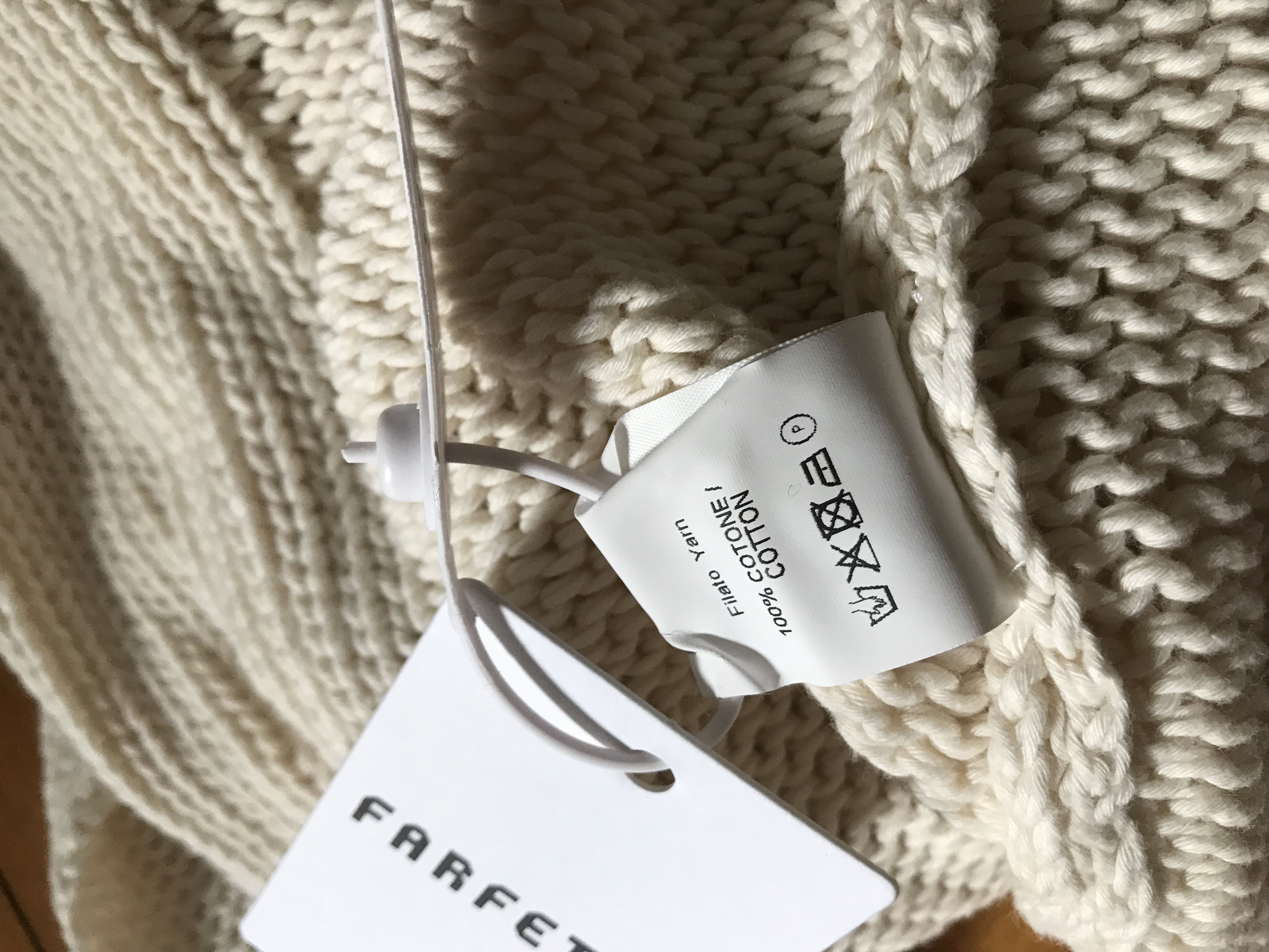 Lost & Found Ria Dunn Lost & Found Rooms off-white cardigan, cotton, M Size US M / EU 48-50 / 2 - 5 Thumbnail