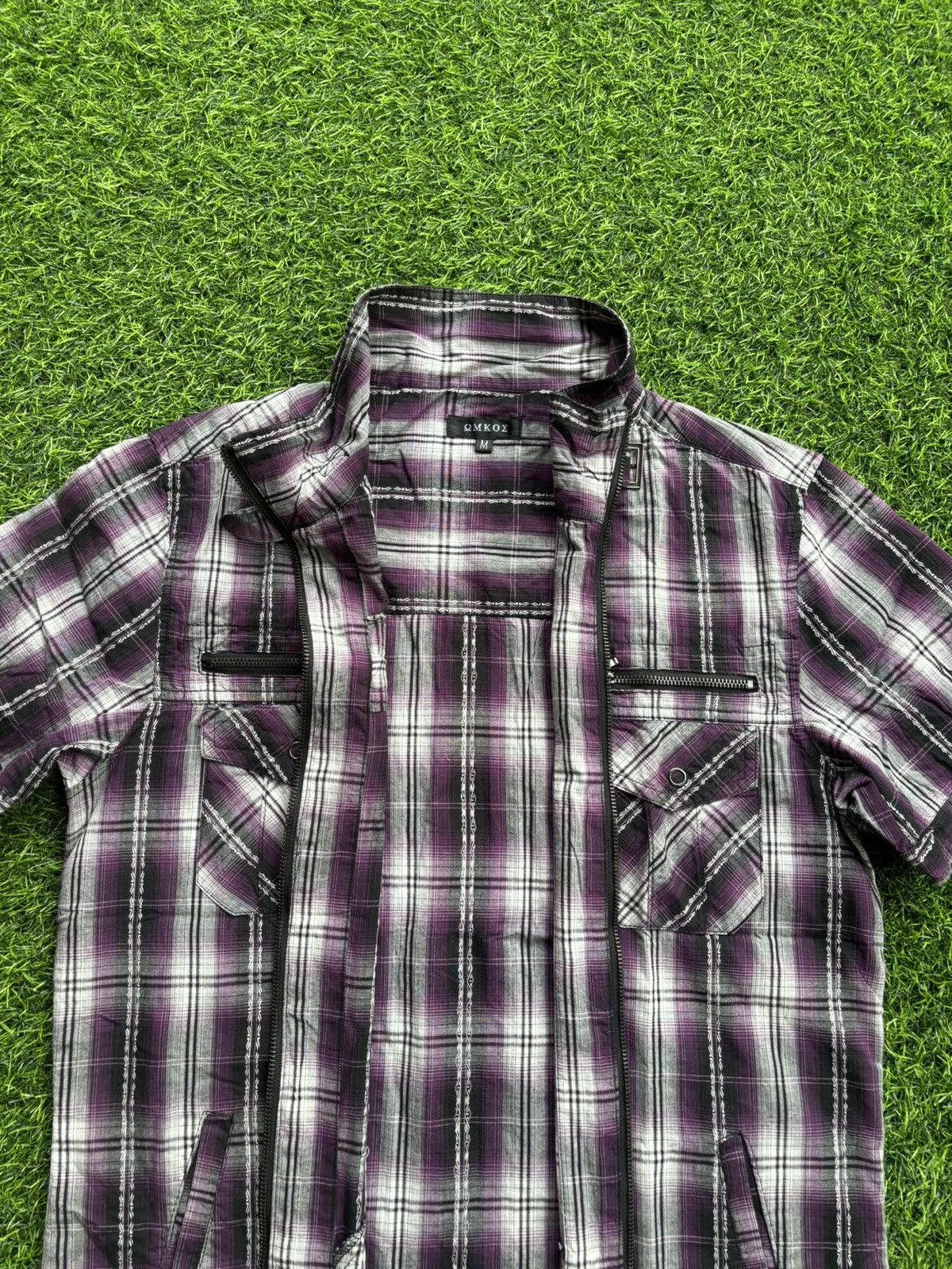 If Six Was Nine Y2k Omkoe Avantgarde Punk Style Shirt Size US M / EU 48-50 / 2 - 5 Thumbnail