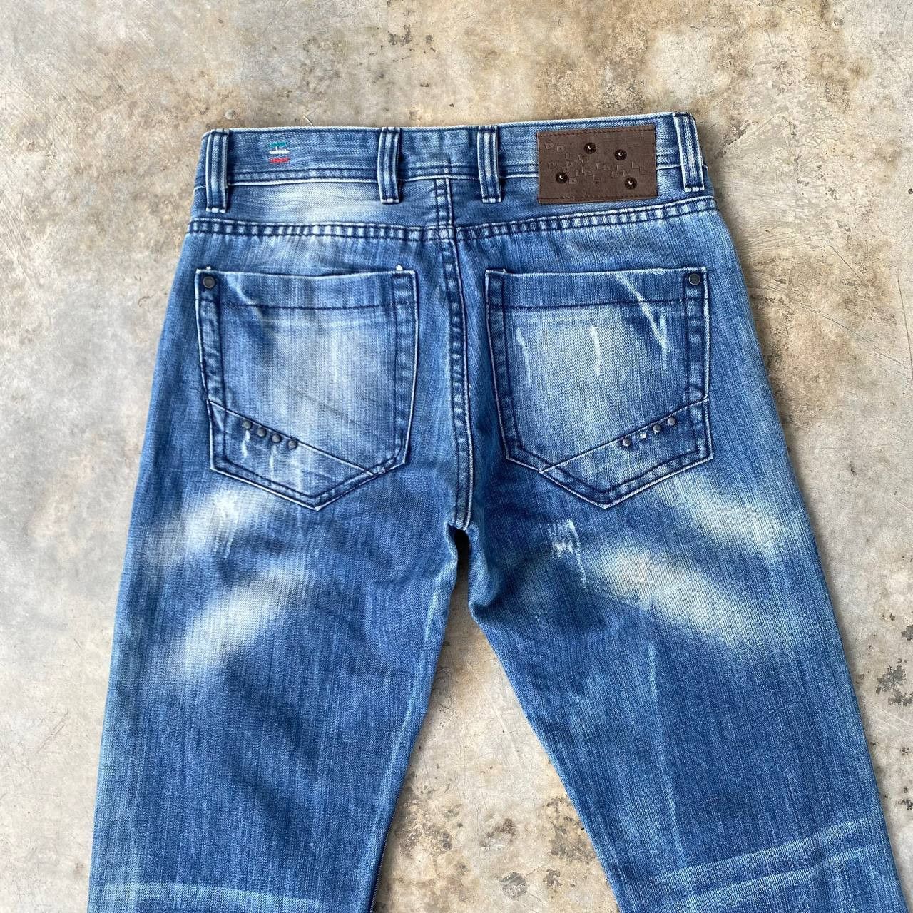 Diesel DIESEL THANAZ 008TS WASH DISTRESSED DENIM ITALY Size US 29 - 7 Thumbnail