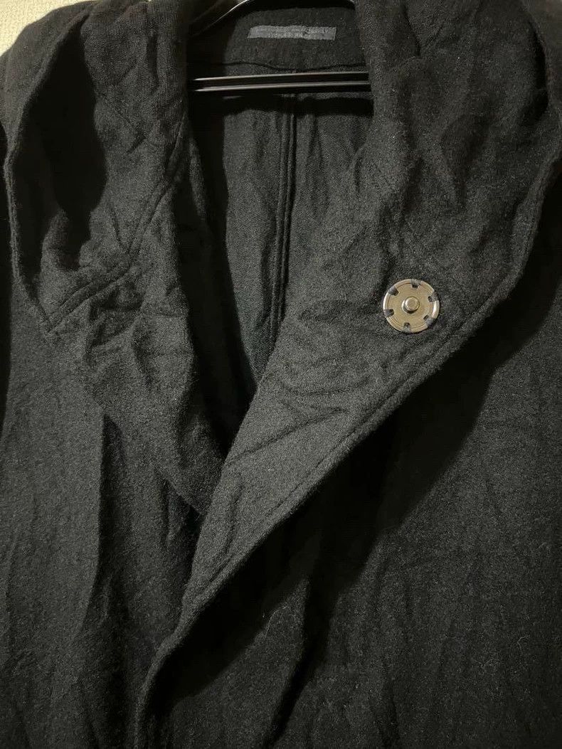 Yohji Yamamoto Yohji Yamamoto 17aw pleated hooded coat-2505 Size US S / EU 44-46 / 1 - 2 Thumbnail