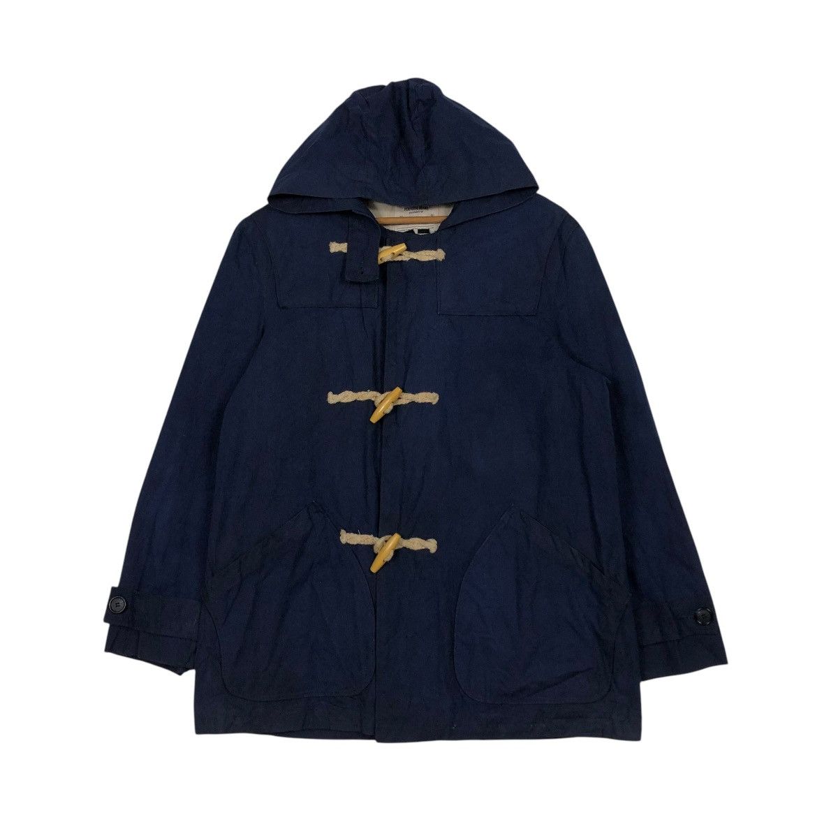 Vintage 🔥VINTAGE CHORE JACKET DUFFLE PERFECTO BRAND ISSEY MIYAKE Size US L / EU 52-54 / 3 - 3 Thumbnail