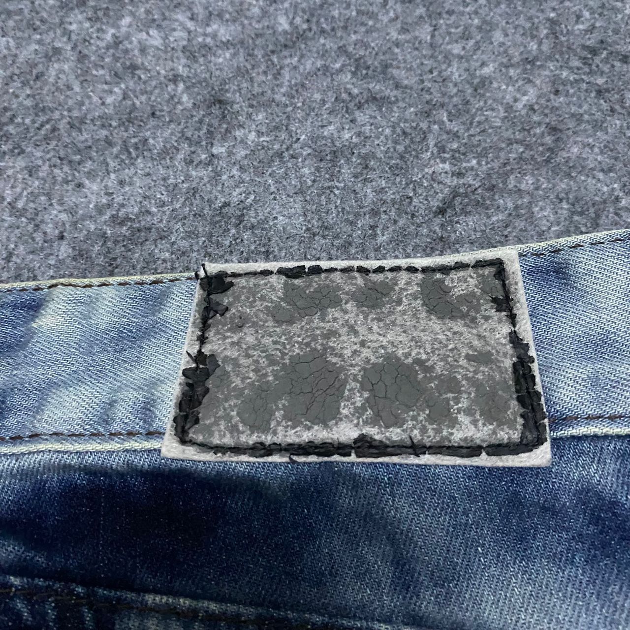 If Six Was Nine 💥Flare💥Vintage Black Crown Japanese Brand Denim Size US 34 / EU 50 - 13 Thumbnail