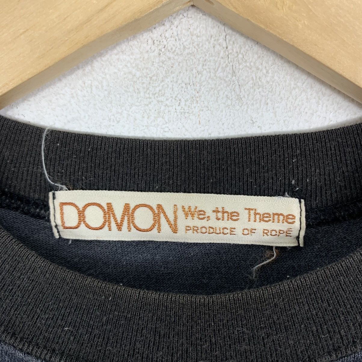 Vintage Vintage 90s DOMON By Rope Japanese Brand Short Sleeve Tshirt Size US S / EU 44-46 / 1 - 4 Thumbnail