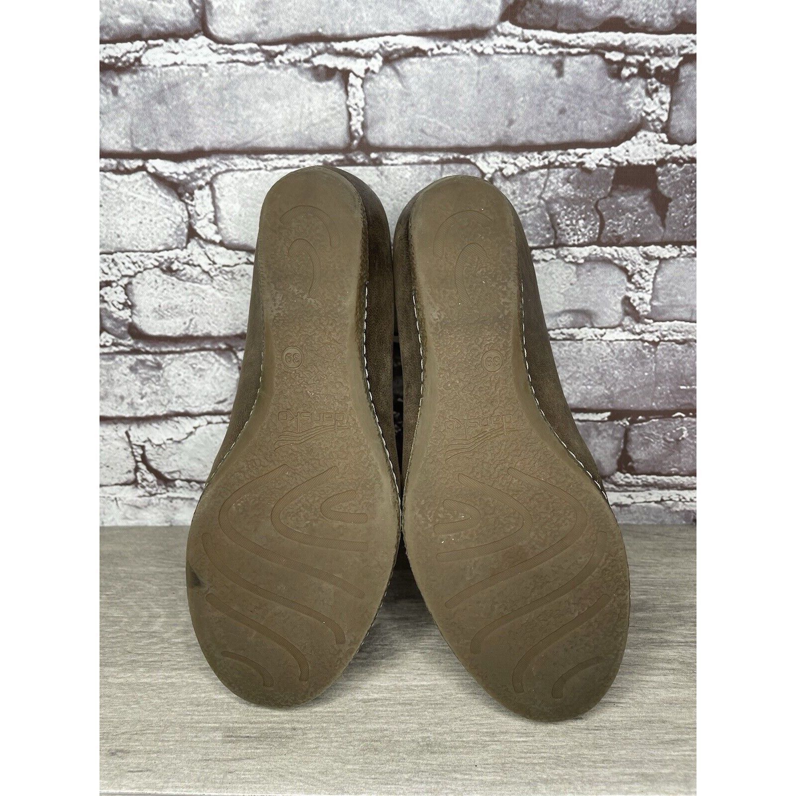 Other Dansko Brown Leather Comfort Casual Slip On Wedge Shoes Wome Size US 9 / IT 39 - 8 Thumbnail