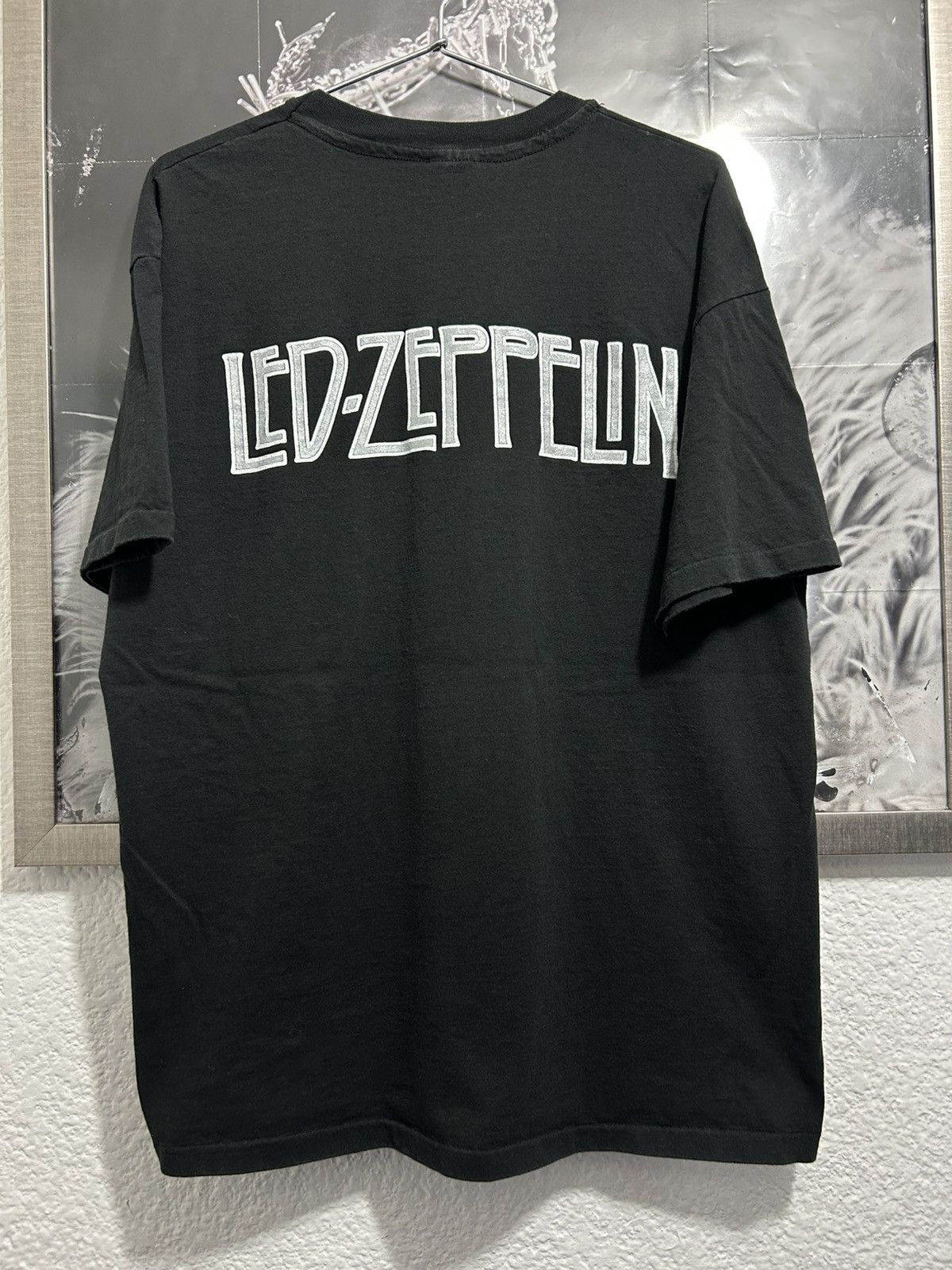 Band Tees 1988 Zoso Led Zeppelin Wizard Tee Size US XL / EU 56 / 4 - 2 Thumbnail