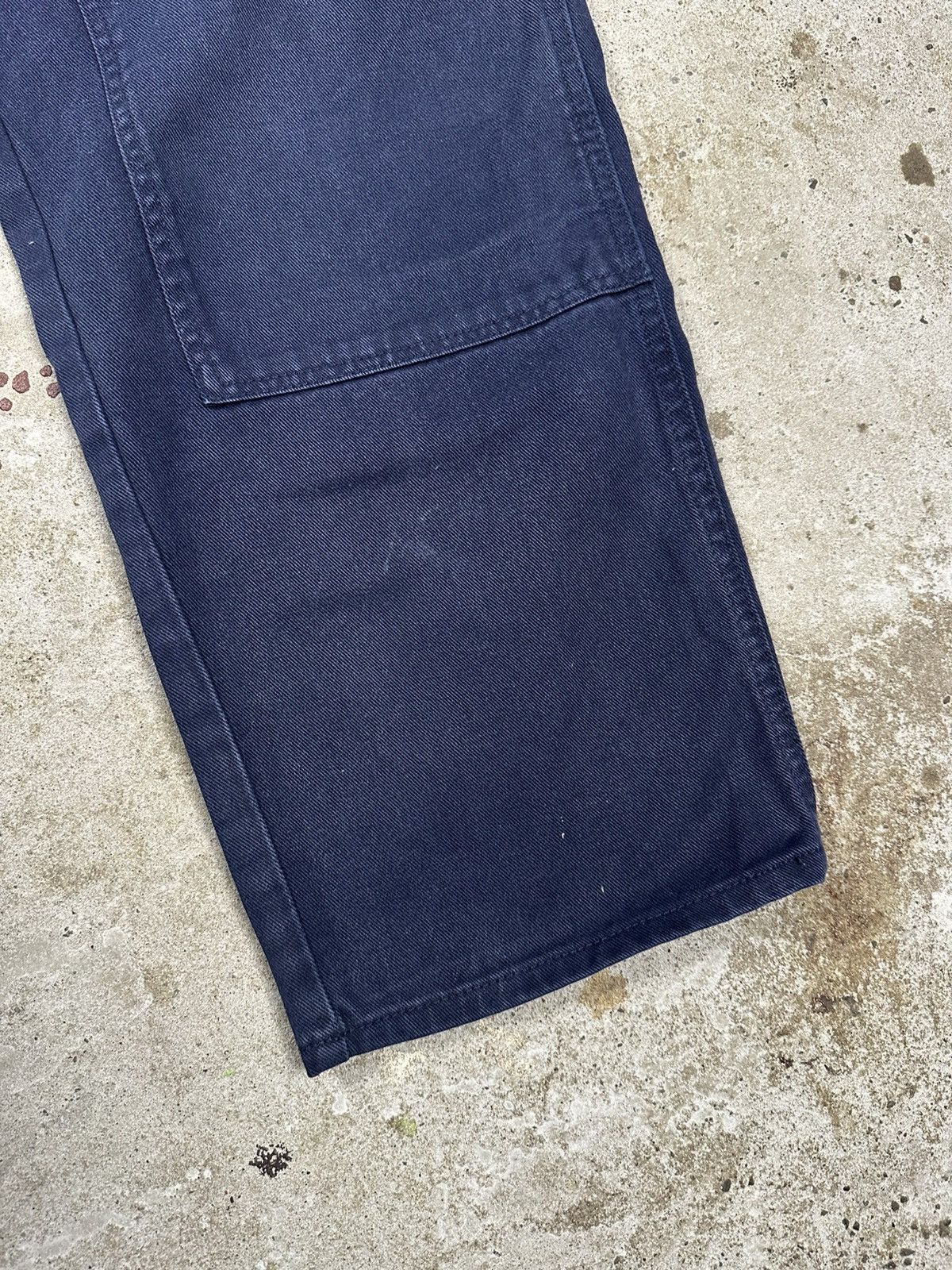 Carhartt × Vintage Vintage Y2K Carhartt Style Navy Double Knee Denim Pants Jean Size US 32 / EU 48 - 3 Thumbnail