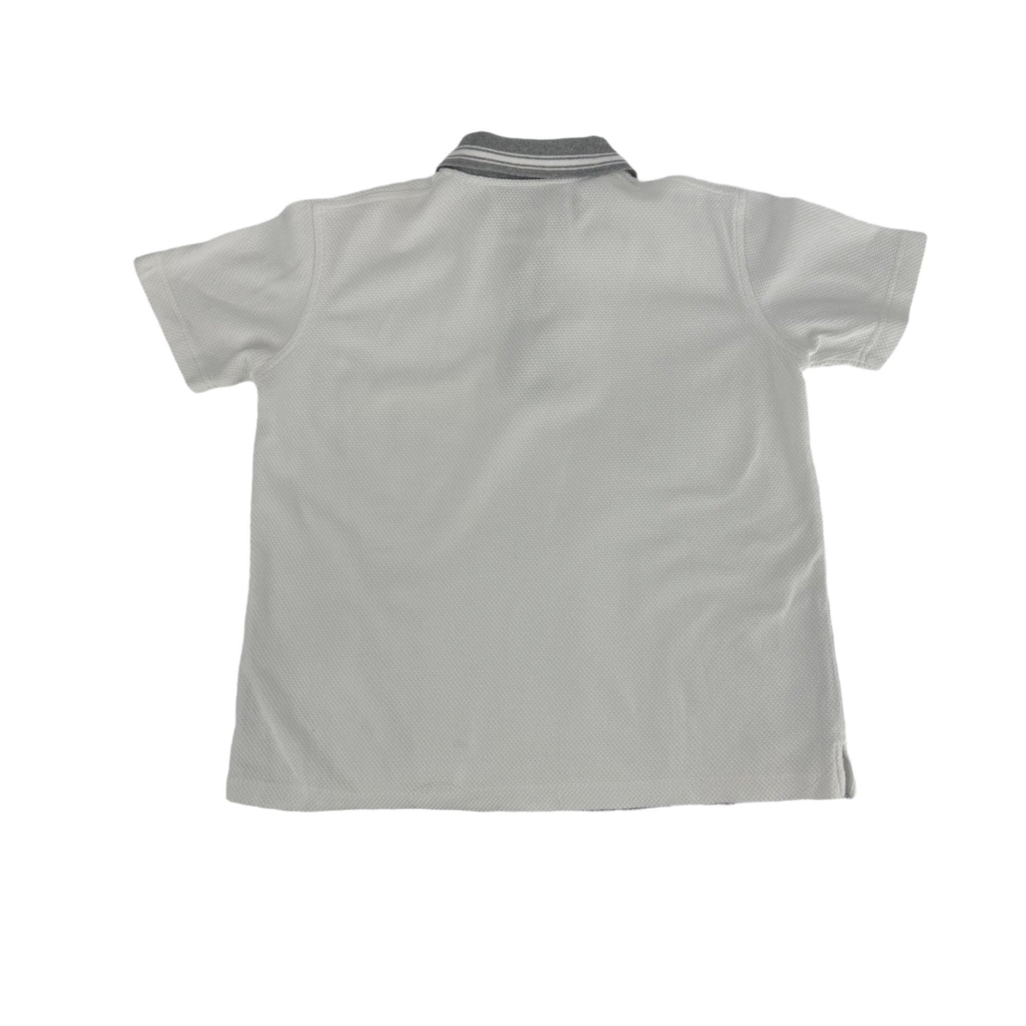 Other Vittadini Sport White Cotton Polo - Gray Accents - Small Size S / US 4 / IT 40 - 7 Thumbnail