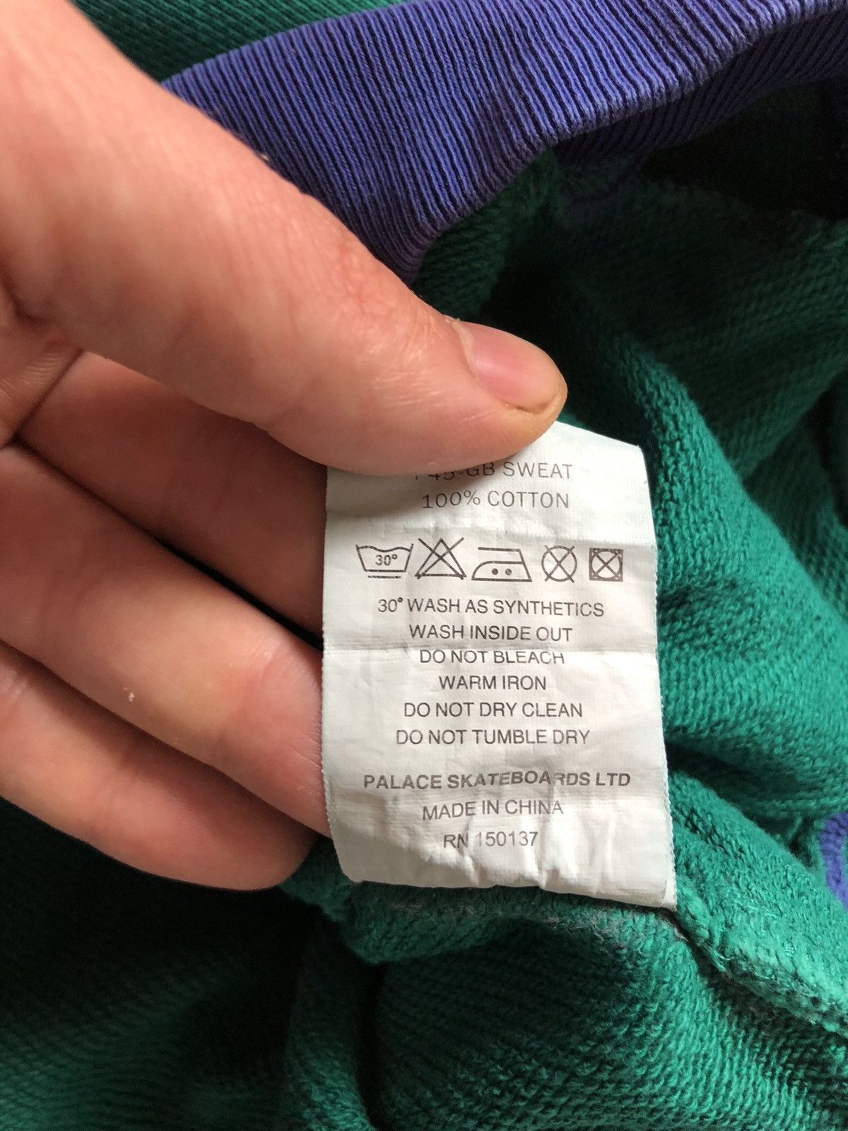 Palace Sweatshirt palace Size US L / EU 52-54 / 3 - 7 Thumbnail