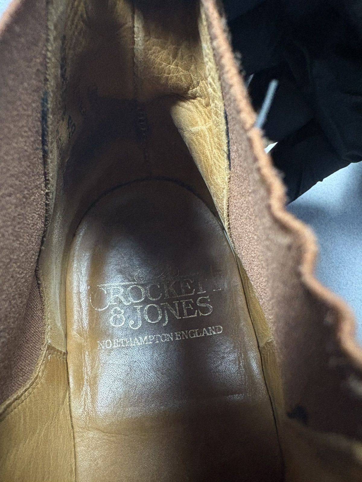 Crockett & Jones Crockett & Jones Cranford 3 Brown Camel Suede Chelsea Boots Size US 7.5 / EU 40-41 - 12 Thumbnail