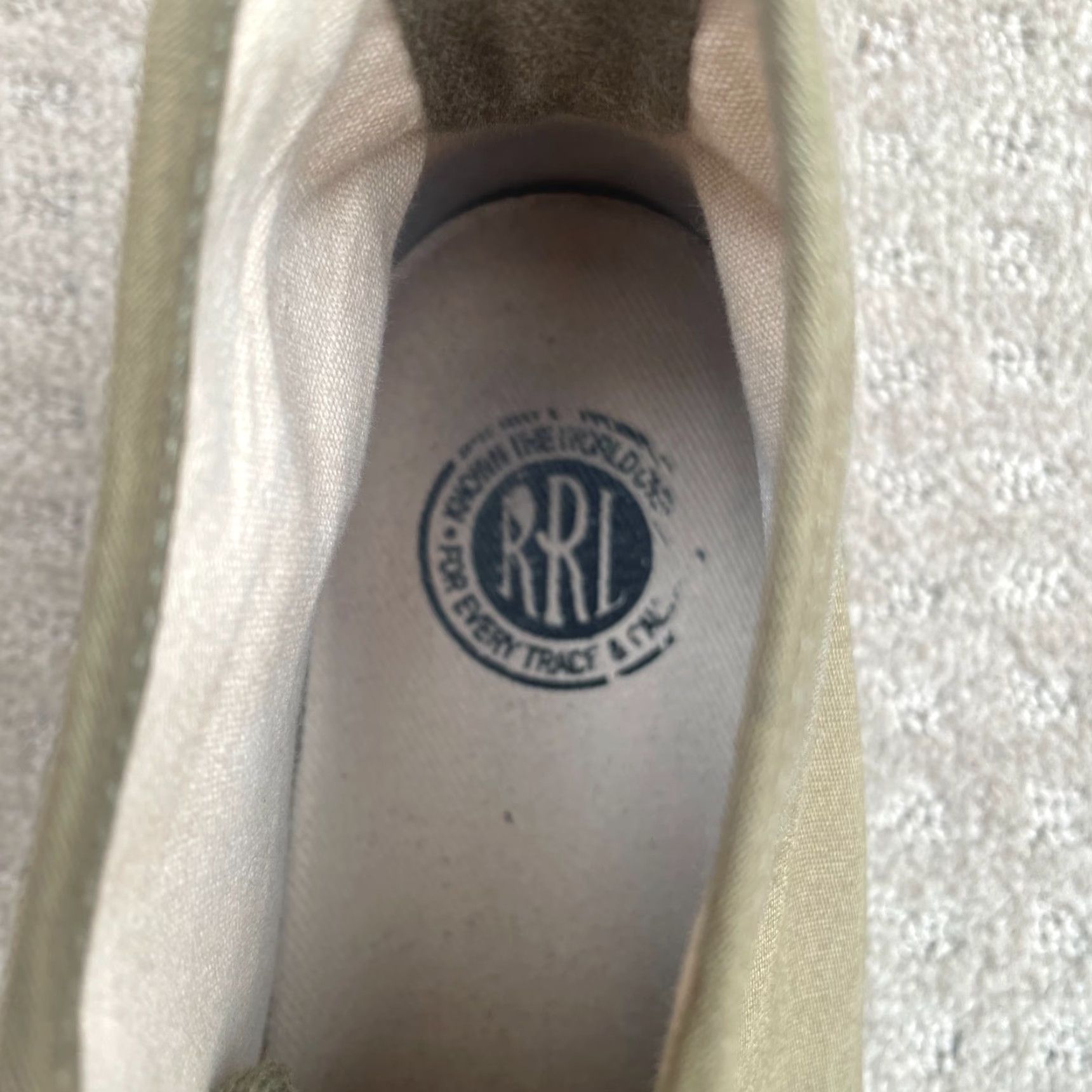 Ralph Lauren Ralph Lauren RRL Double RL Mayport Canvas Sneakers Men 11 Olive Drab Designer Shoes High Top Casual Rubber Lining Canvas Size US 11 / EU 44 - 4 Thumbnail