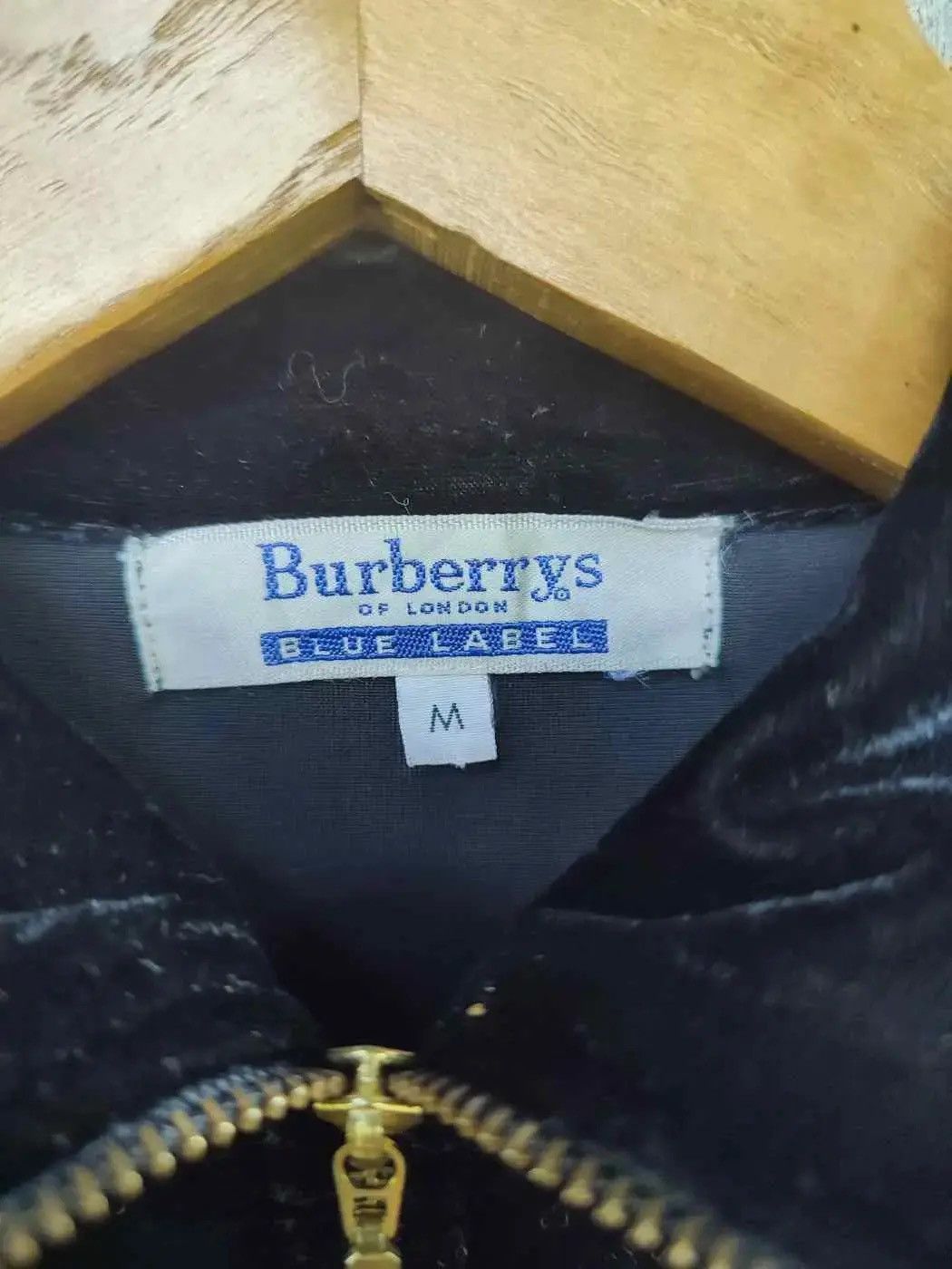 Burberry × Vintage Vintage Burberrys Blue Label Velvet Mini Dress – Japan M Size S / US 4 / IT 40 - 6 Thumbnail