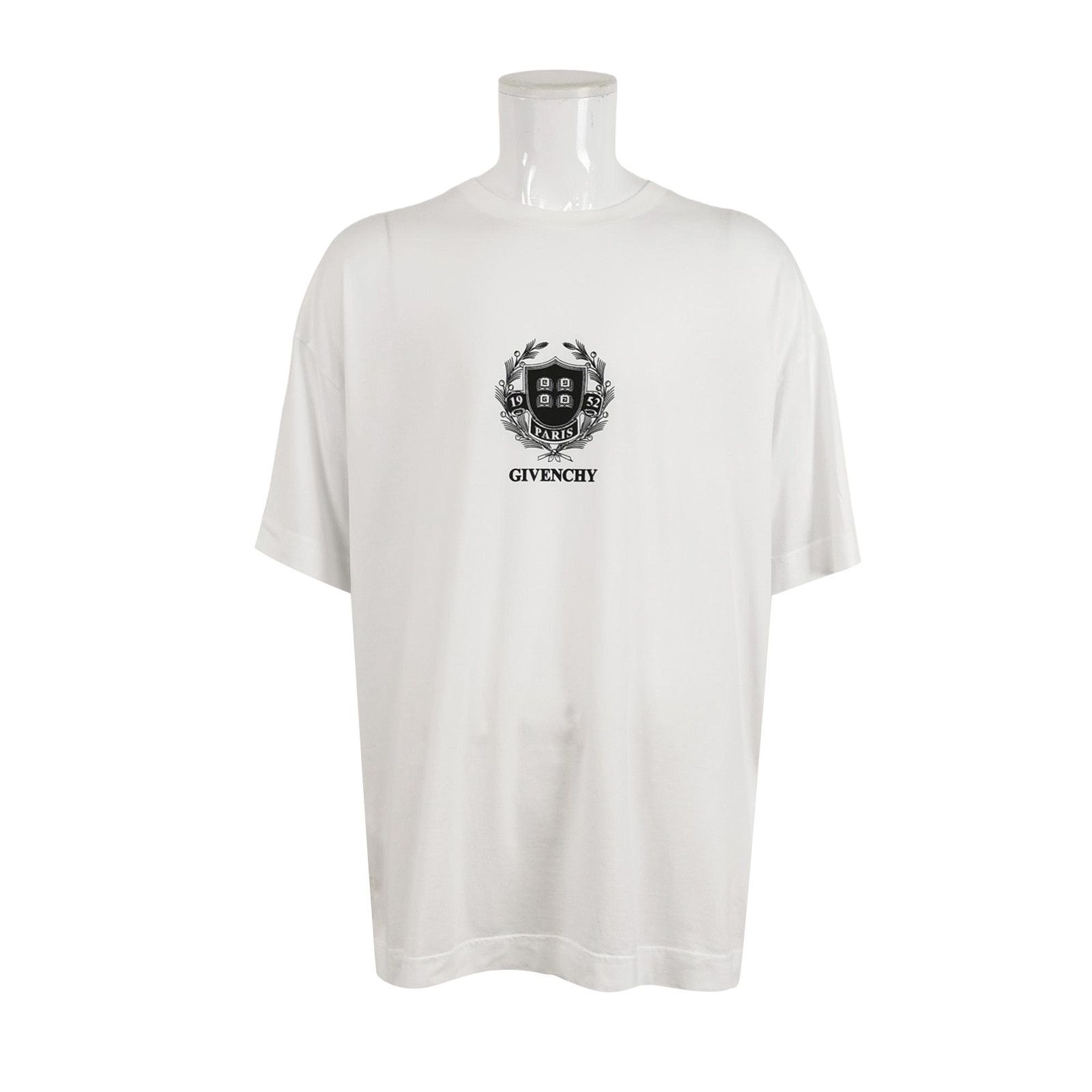 Givenchy Givenchy Crest Logo Cotton T-Shirt XXL Size US XXL / EU 58 / 5 - 1 Thumbnail
