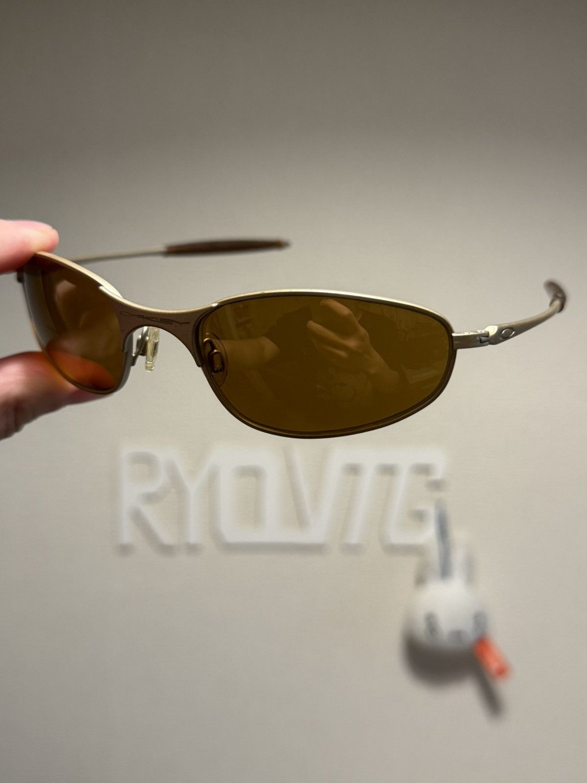Oakley × Vintage Vintage OAKLEY Square Wire 2.0 Sunglasses A8015