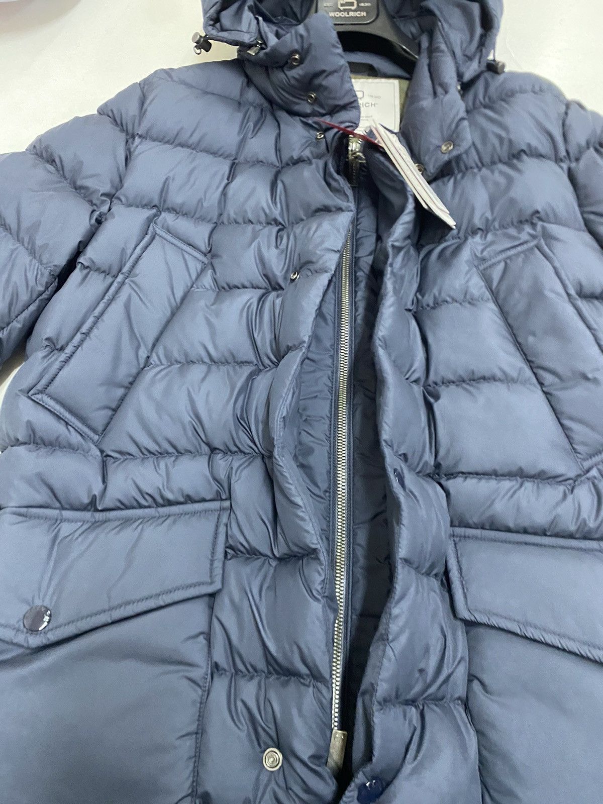 Other Woolrich Sierra Detechable Hood Down Jacket, size S, blue, Size US S / EU 44-46 / 1 - 15 Thumbnail