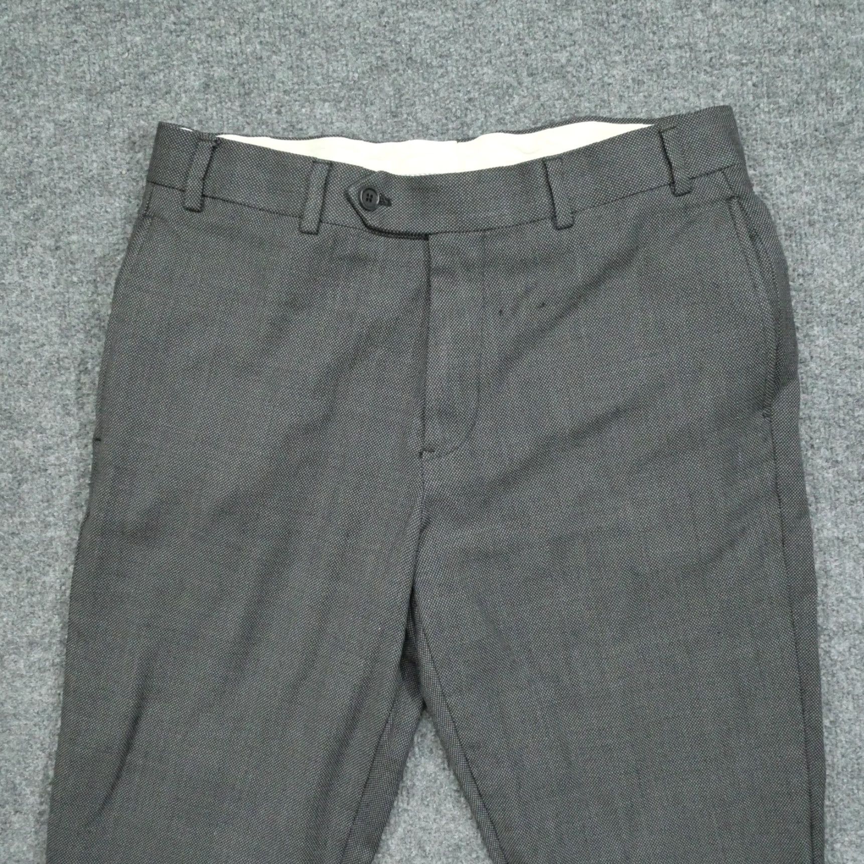 Brooks Brothers Brooks Brothers Pants Mens 32x28 Grey Wool Blend Regent Fit Dress Shirt? Size US 28 / EU 44 - 3 Thumbnail