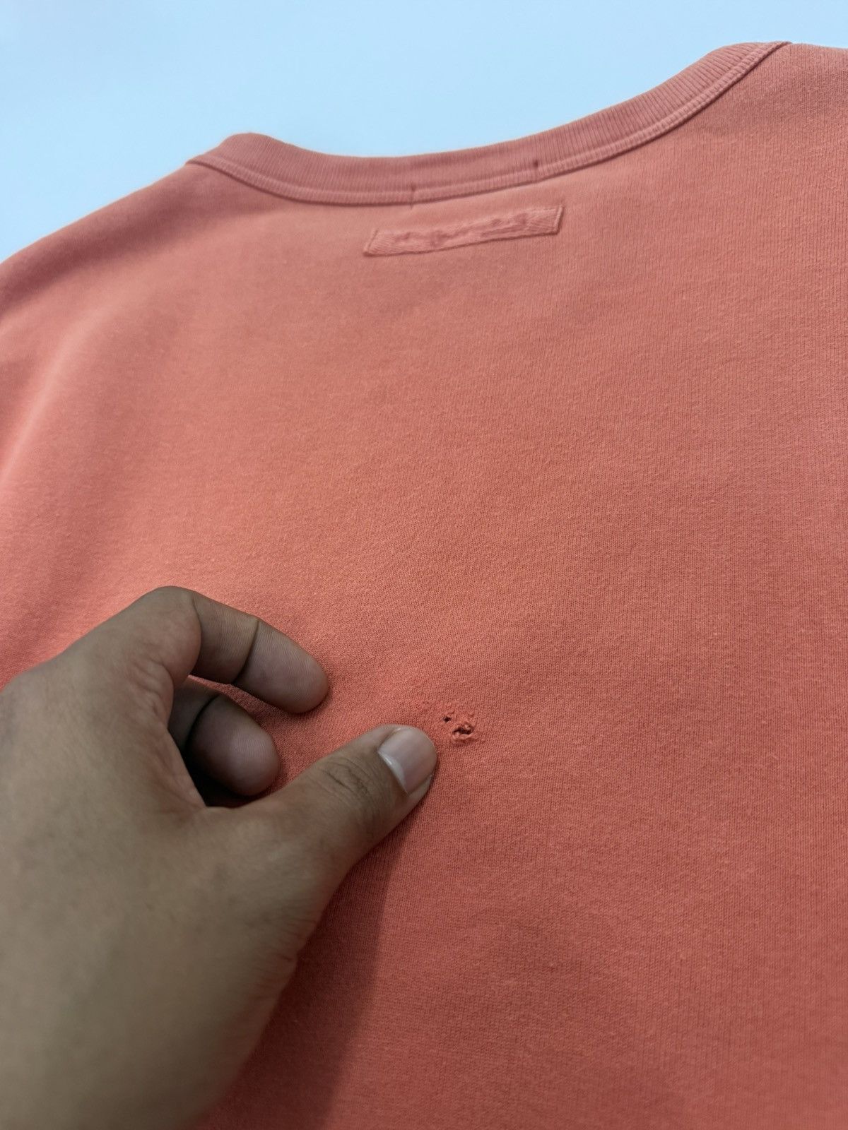 Andy Warhol × Uniqlo 🔥 Uniqlo x Andy Warhol Art Distressed Orange Sweatshirt - S Size US S / EU 44-46 / 1 - 9 Thumbnail