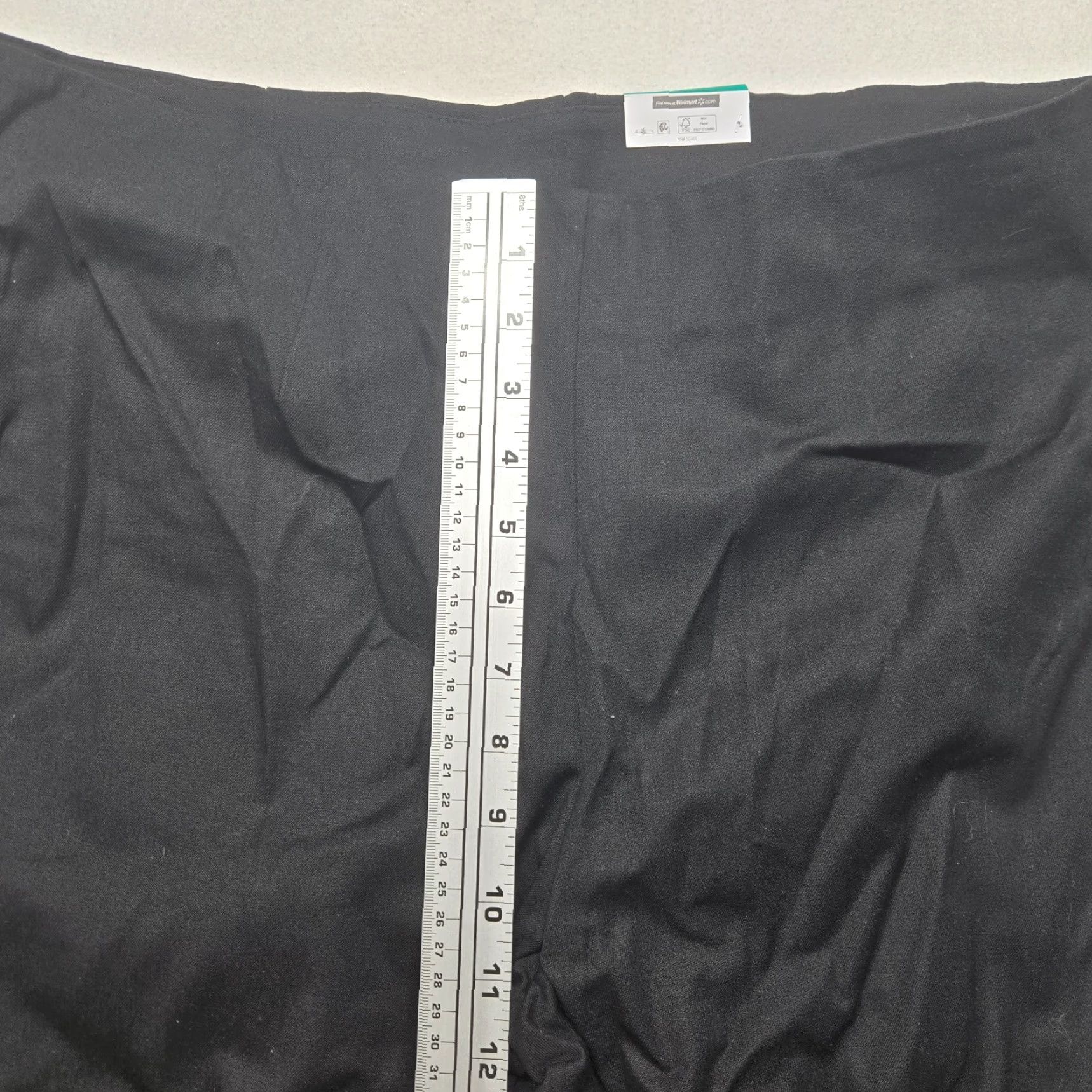 Vintage Time and Tru Skinny Side Zip Pants Women's 16 Black Stretch Multi Occasion Size 38" / US 16 / IT 52 - 4 Thumbnail