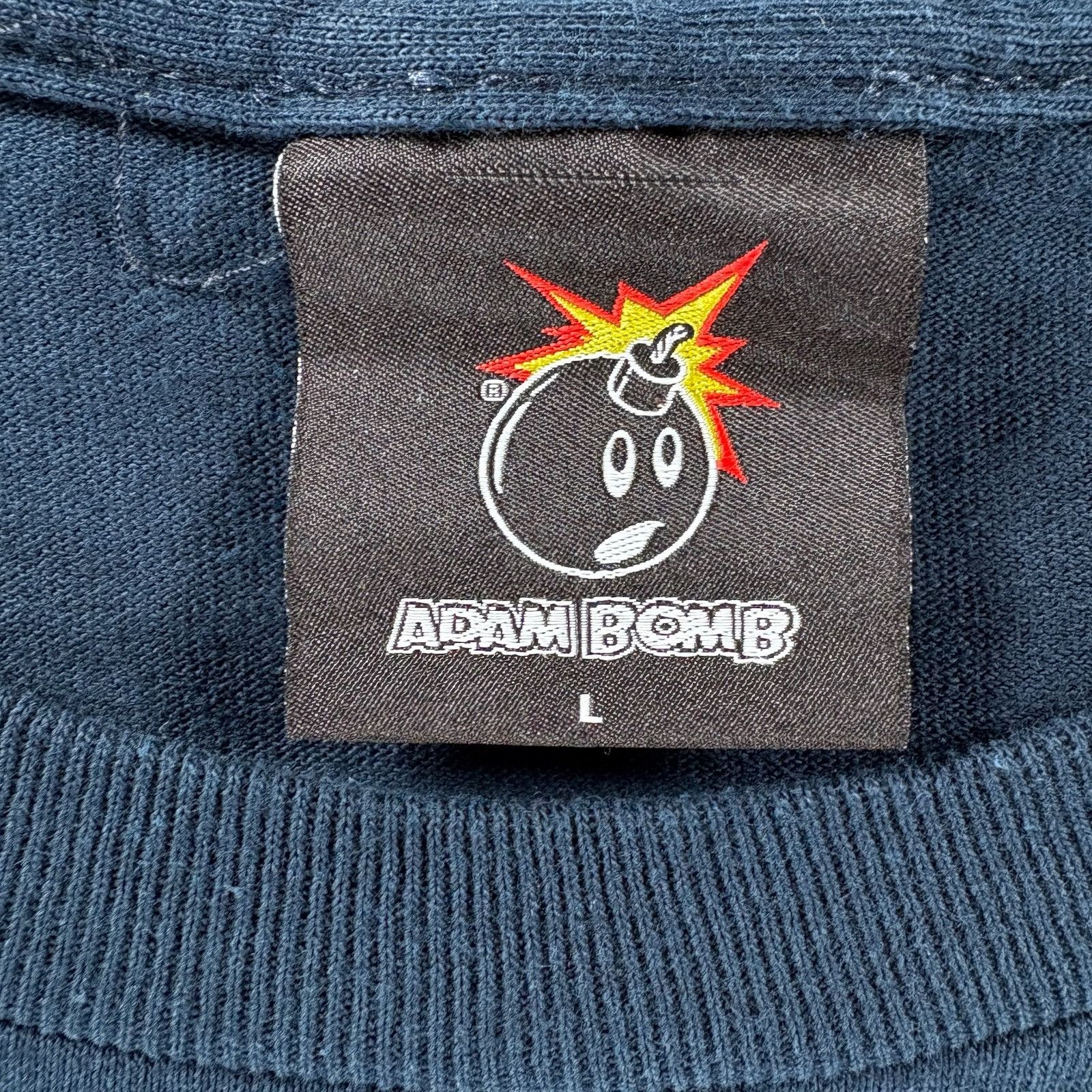 The Hundreds The Hundreds Adam Bomb Men L Shirt Navy Blue Graphic Streetw Size US L / EU 52-54 / 3 - 4 Thumbnail