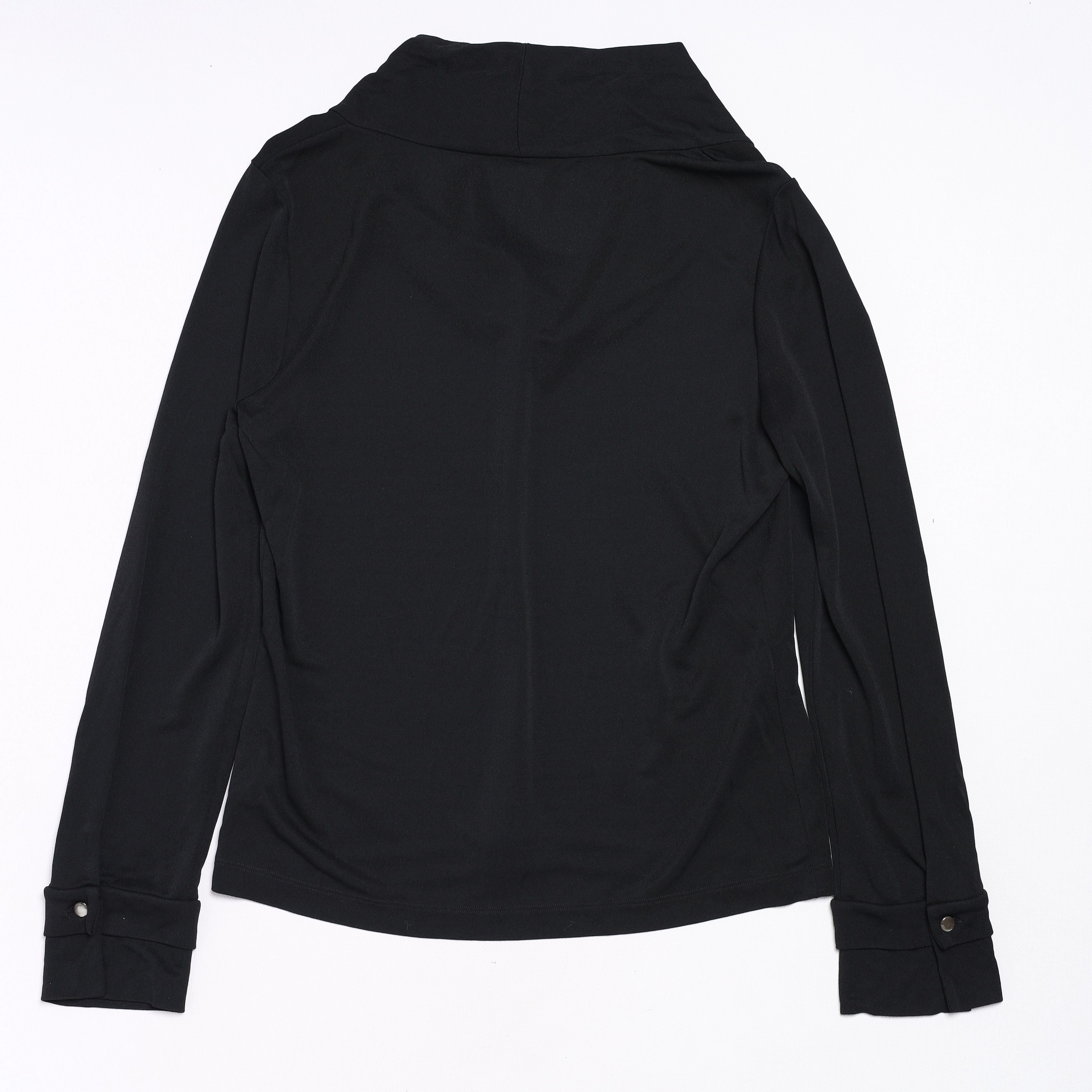 Salvatore Ferragamo Salvatore Ferragamo Viscose Nylon Long sleeve Blouse Size XL / US 12-14 / IT 48-50 - 2 Thumbnail