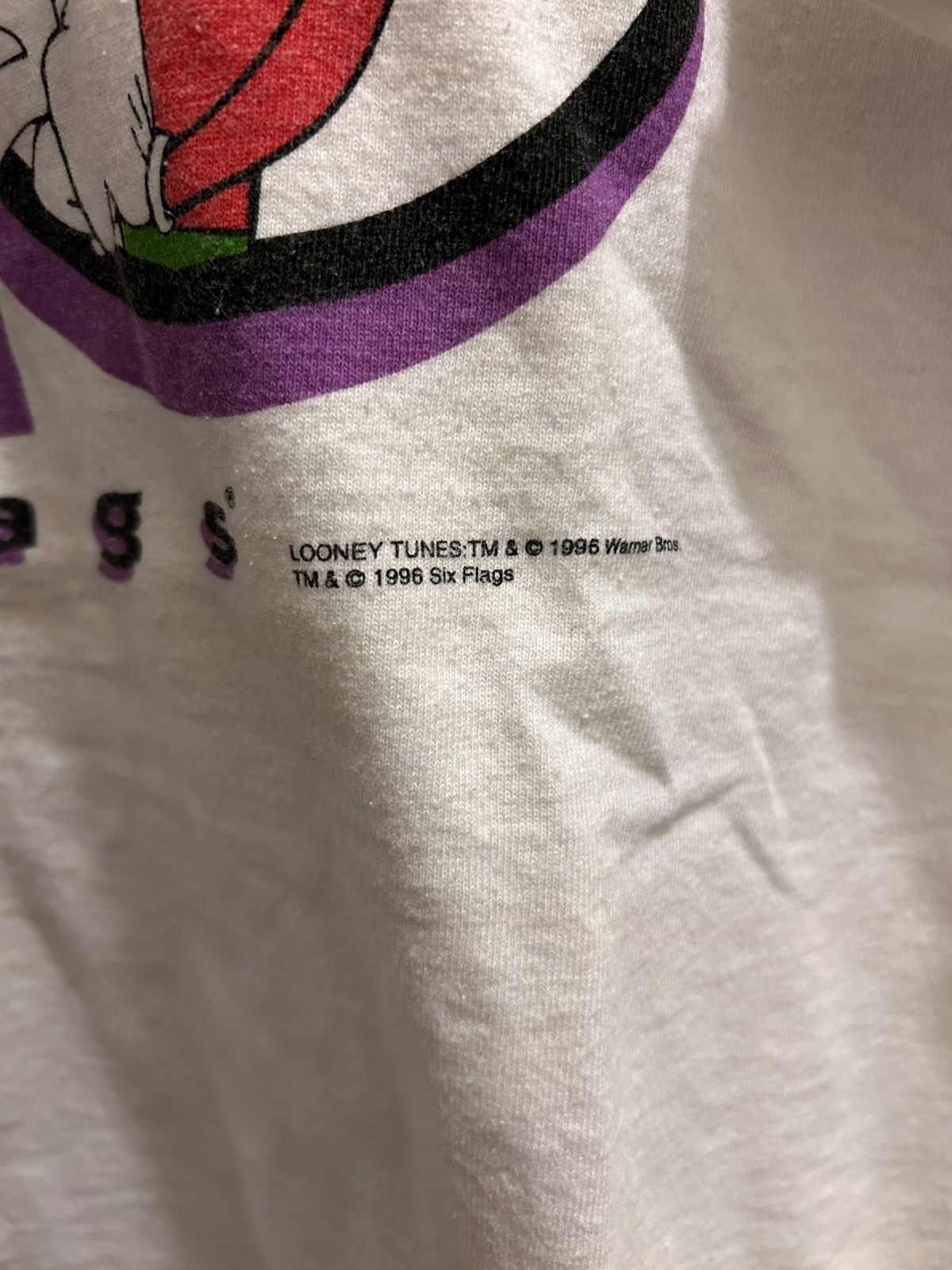 Vintage 1996 Marvin Martian T-Shirt Size US XL / EU 56 / 4 - 3 Thumbnail