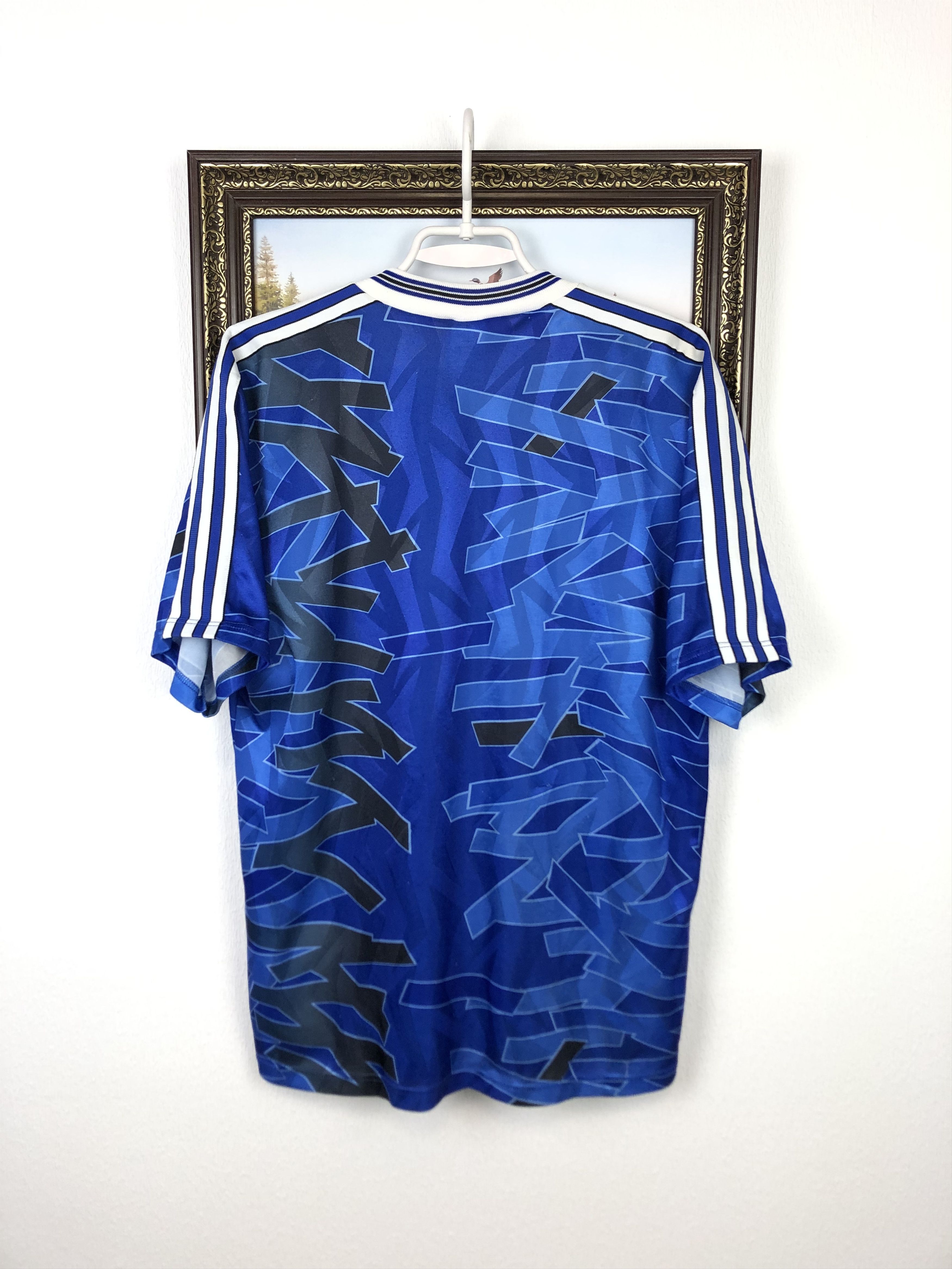 Adidas FC Schalke 04 Home football shirt 1993 Soccer Adidas Jersey Size US M / EU 48-50 / 2 - 8 Thumbnail